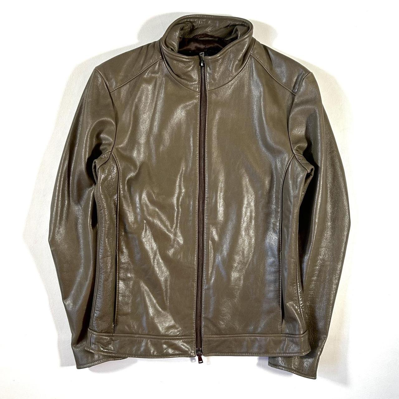 tete homme minimal biker jacket