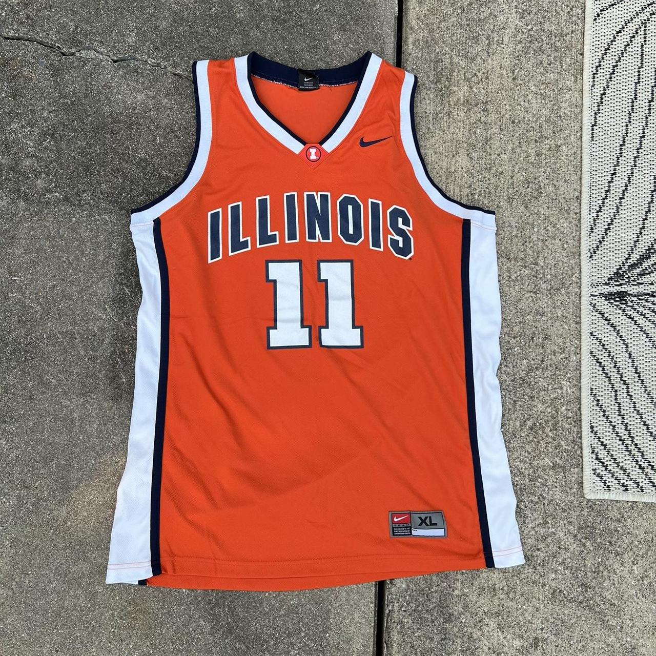 University of Illinois Fighting Illini Basketball Jersey #42 Team