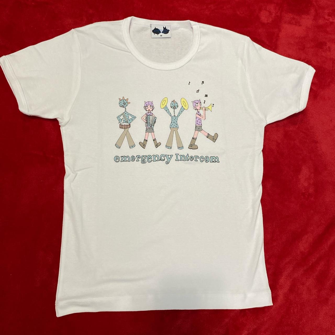 Emergency intercom merch Baby tee None negotiable - Depop