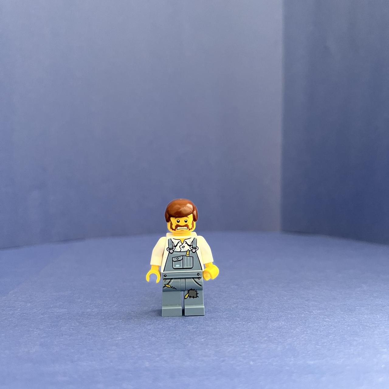 Lego farmer minifigure hotsell