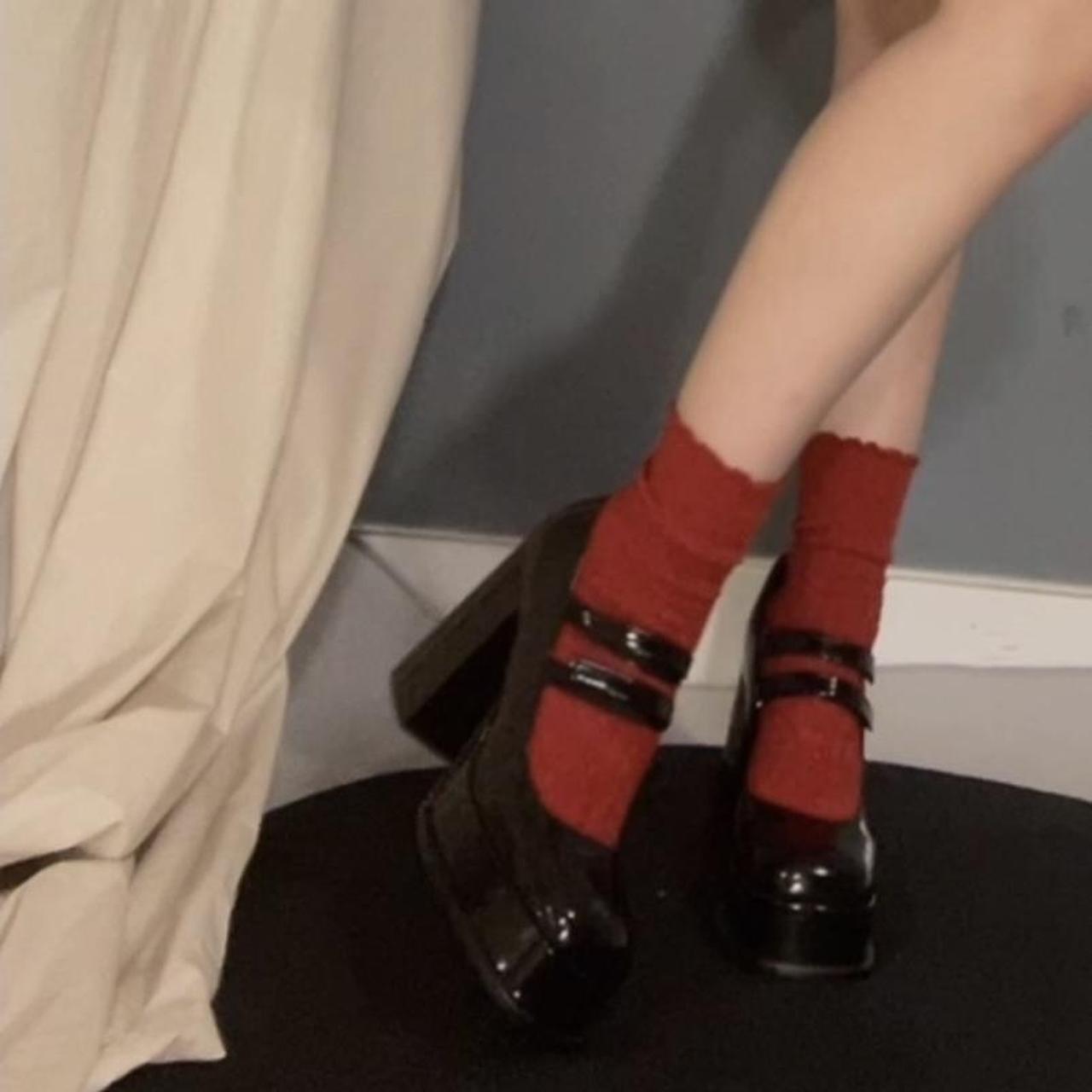 ‼️DEPOP PAYMENT ONLY‼️ Laney Short Frilly British... Depop