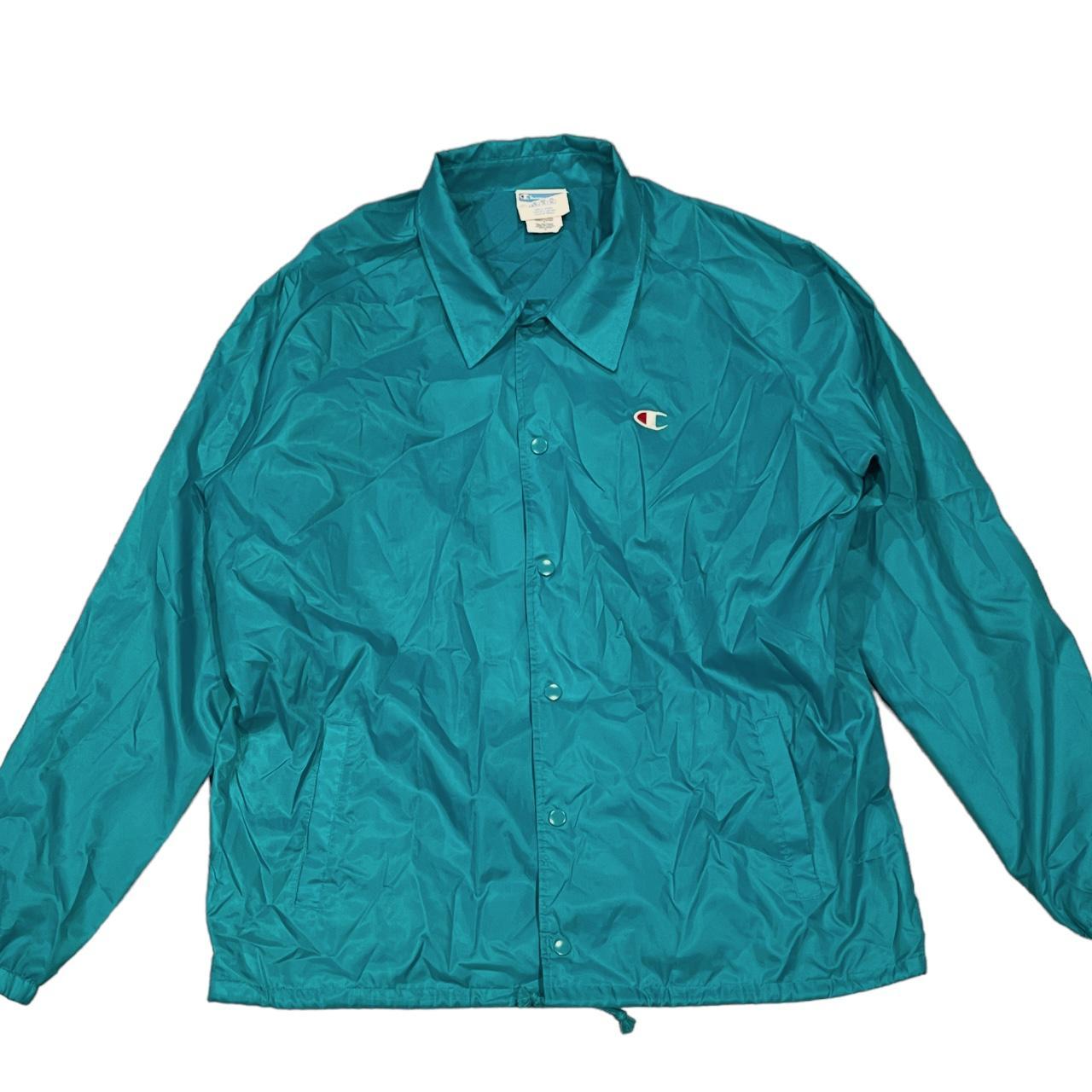 Champion coach outlet jacket green