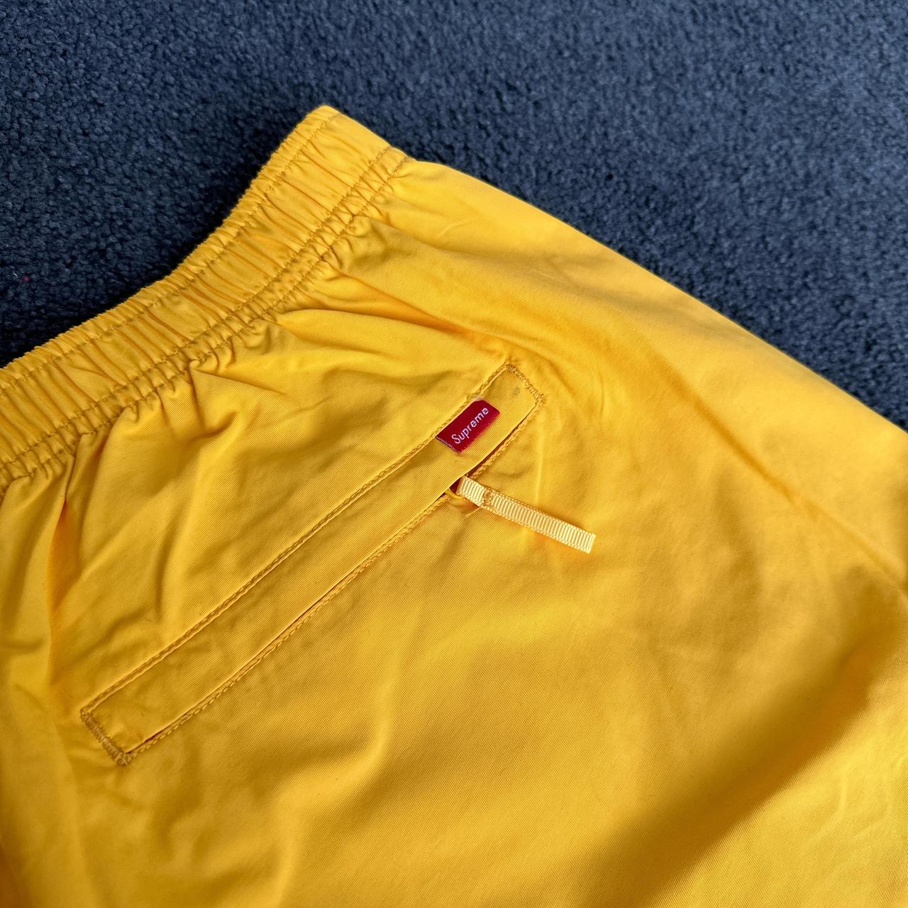 バ*ク様 Supreme Warm Up Pants SS18 Yellow c シュプリームsupreme warm up pant18ssPaleYellow Supreme Warm