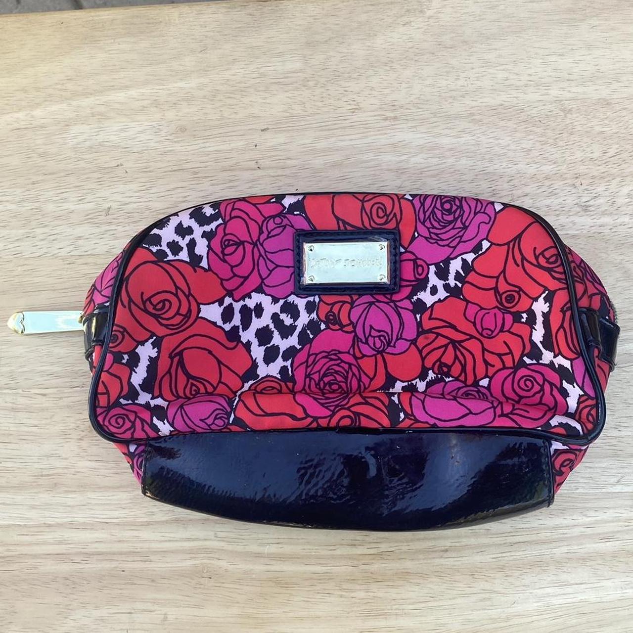 NEW Betsey Johnson Floral best Cosmetic Bag