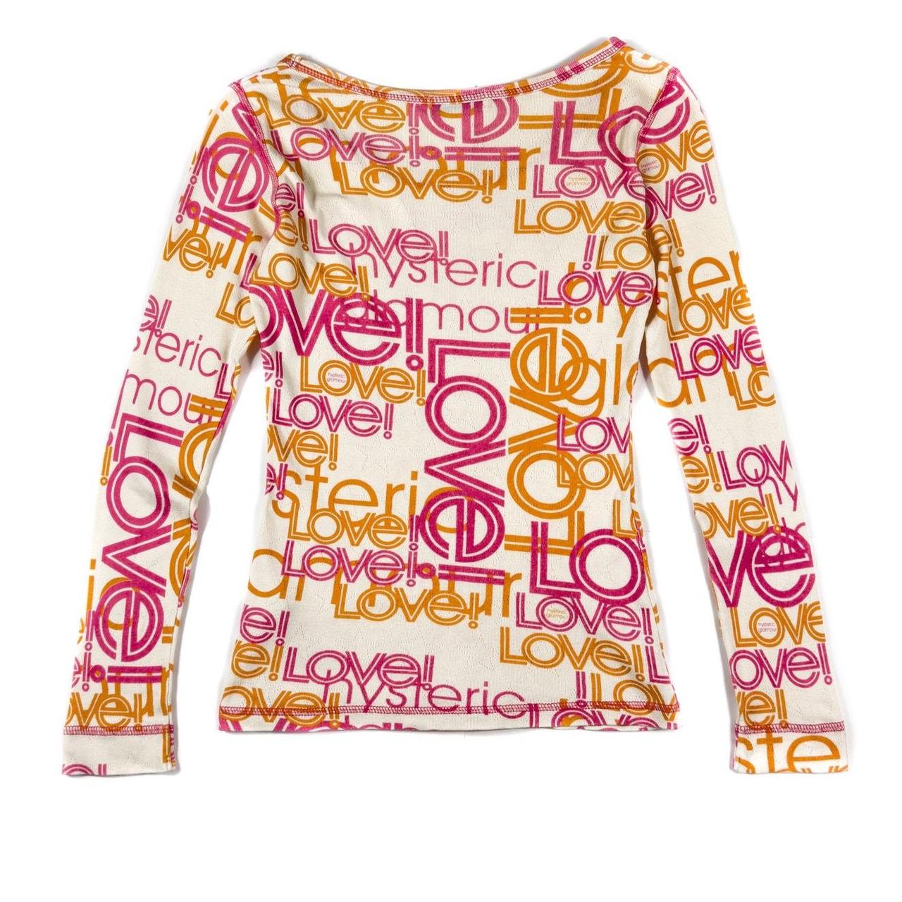 Hysteric Glamour Long Sleeve Knit + early 2000s | Depop