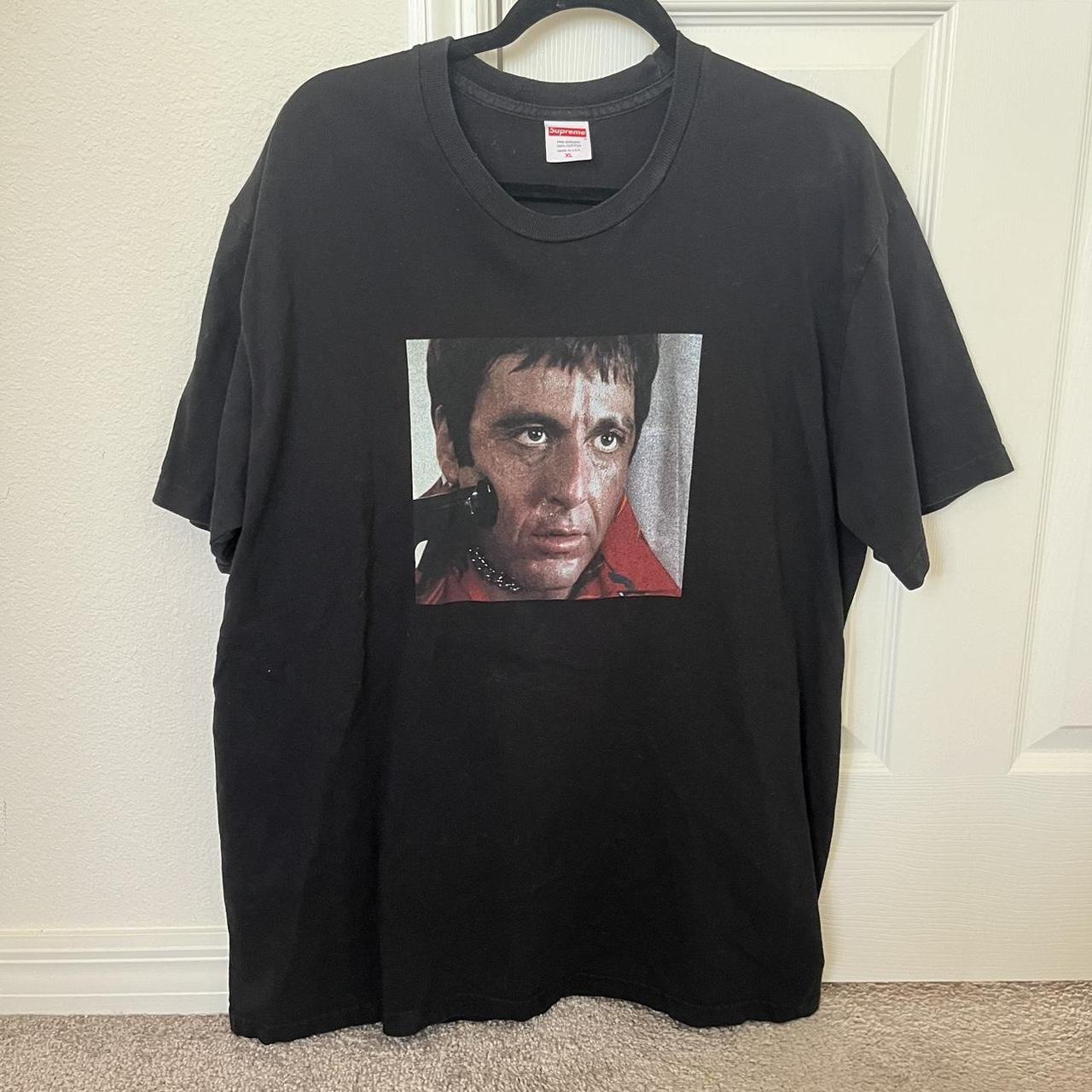 supreme scarface tshirt size men’s xl #scarface... - Depop