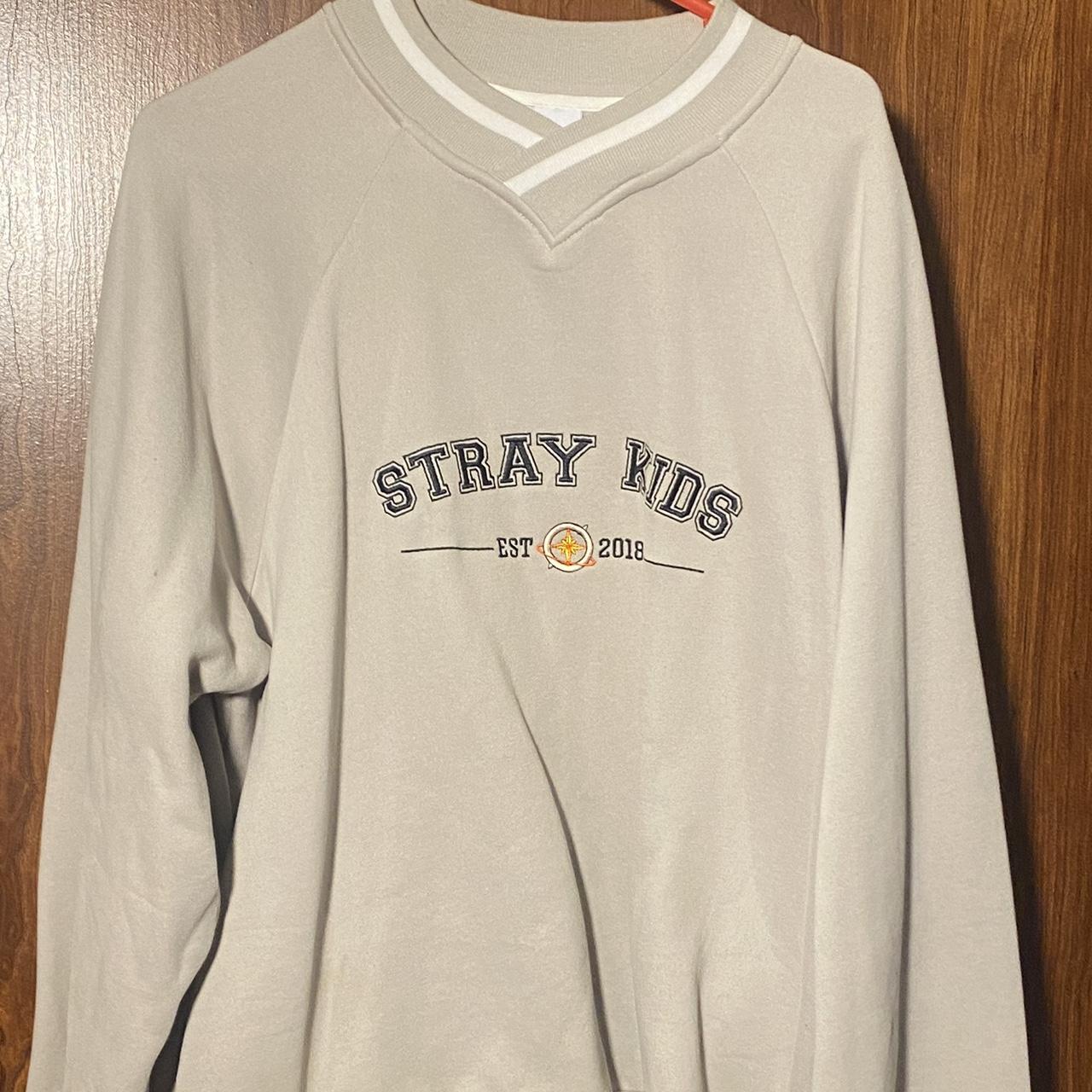 Stray Kids K Pop Oversize Sweatshirt Bought at a... - Depop