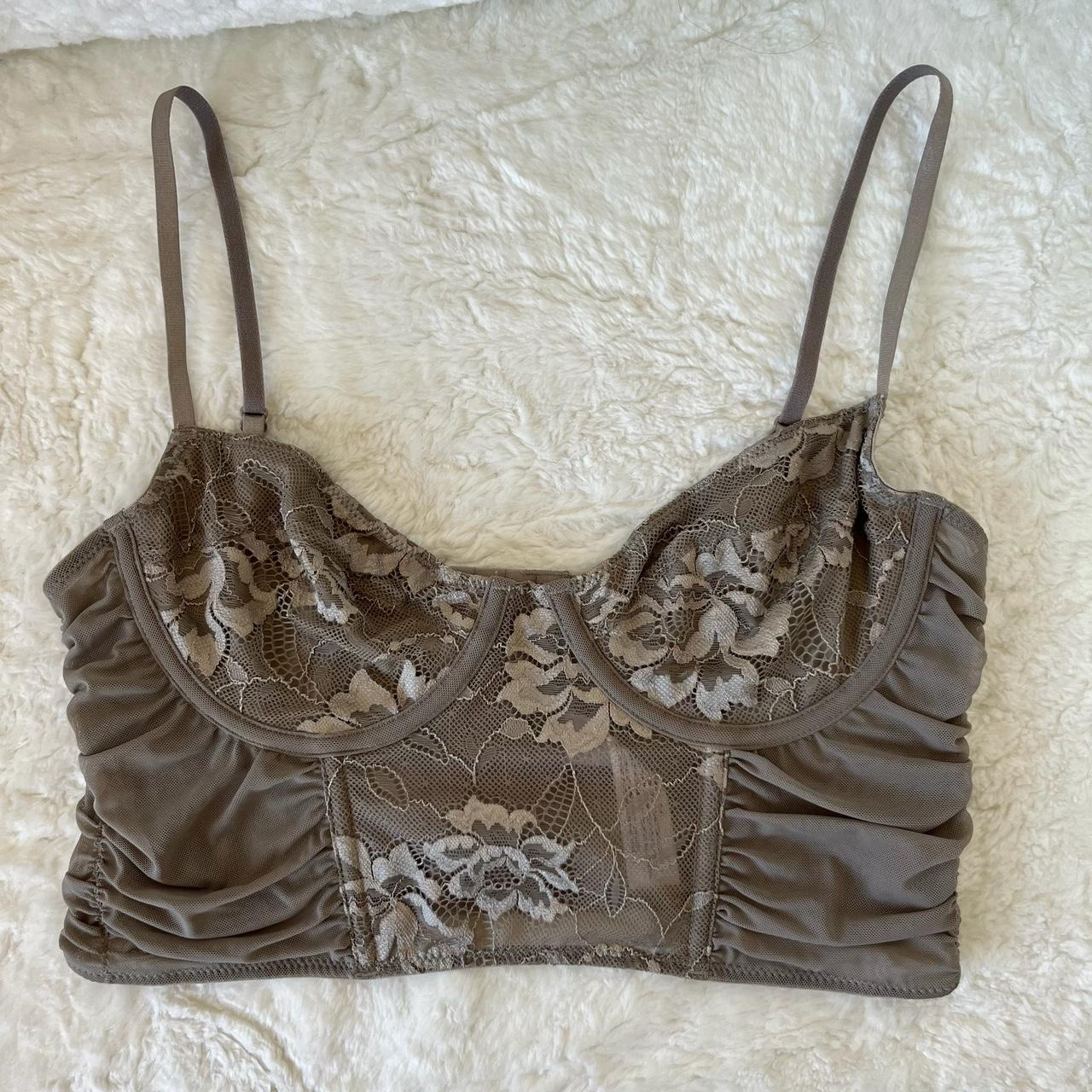 Brown glassons corset Flattering on the body, perf... - Depop