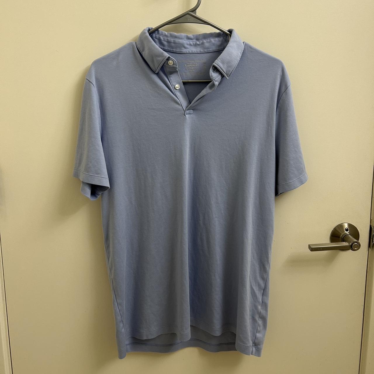 Charles Tyrwhitt Men's Blue Polo-shirts