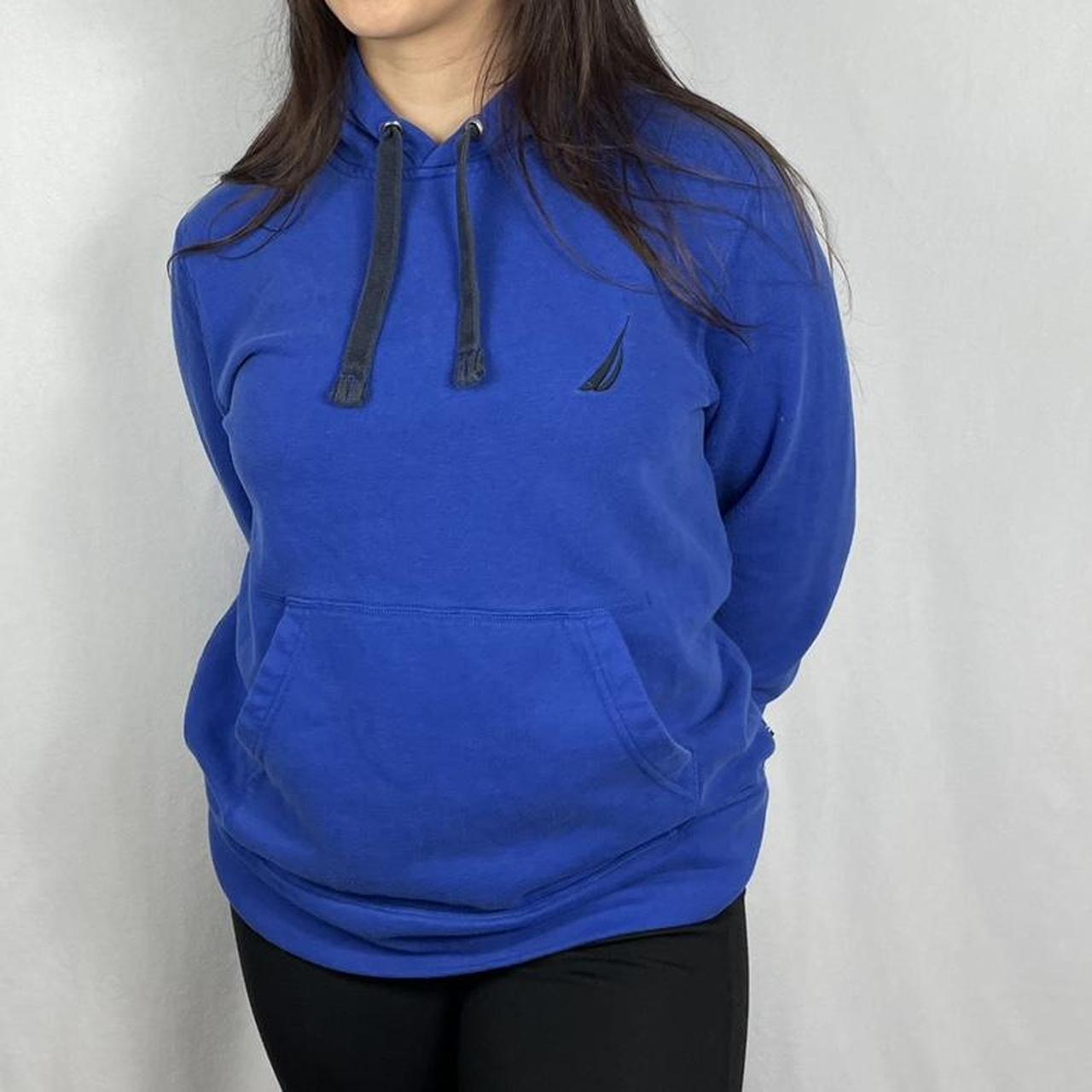 Blue best sale nautica hoodie