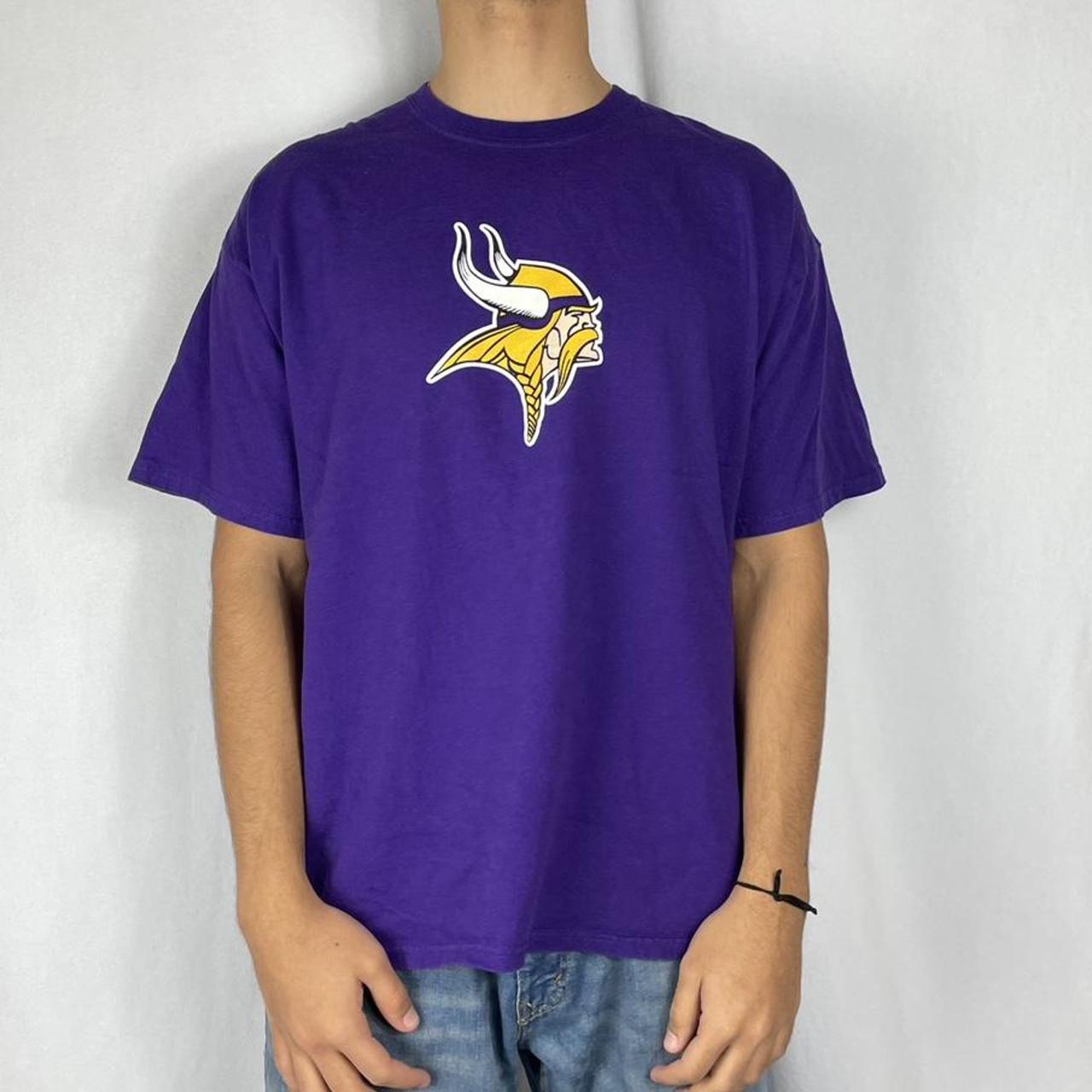 Brett Favre Minnesota Vikings Jersey Reebok Purple Short Sleeve