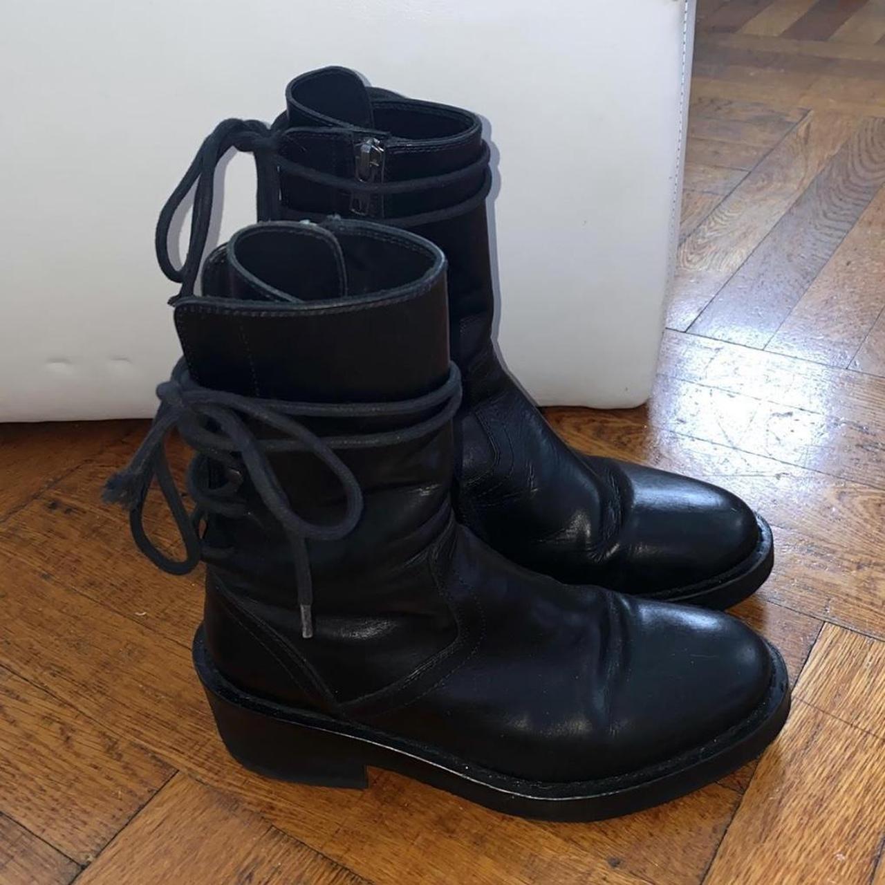 ann demeulemeester boots
