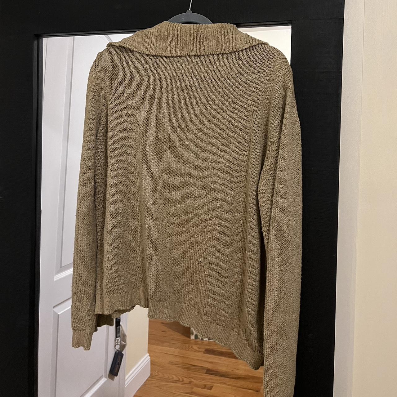 Avant Toi Women's Cream and Tan Jumper (3)