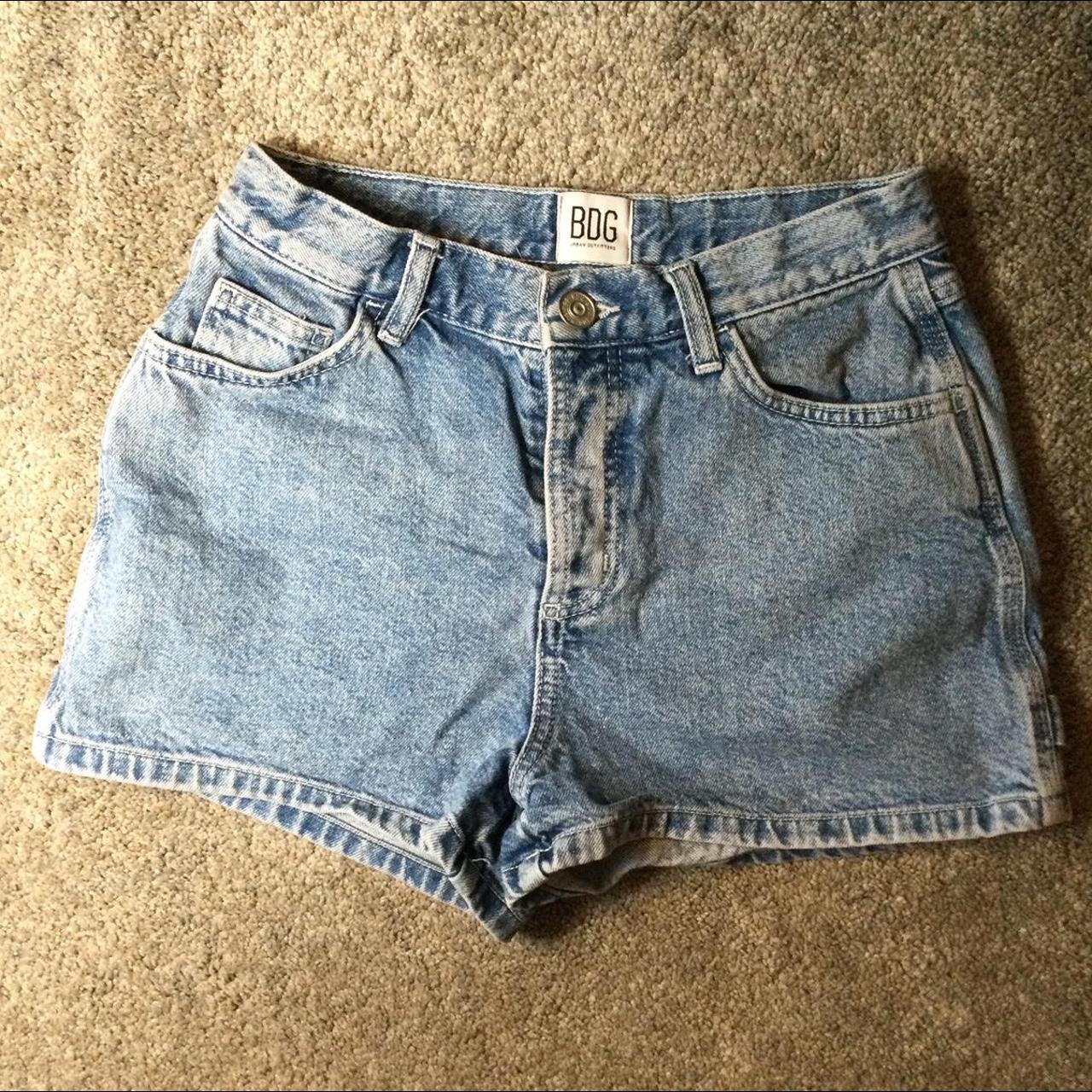 Urban Outfitters Women's Blue Shorts | Depop