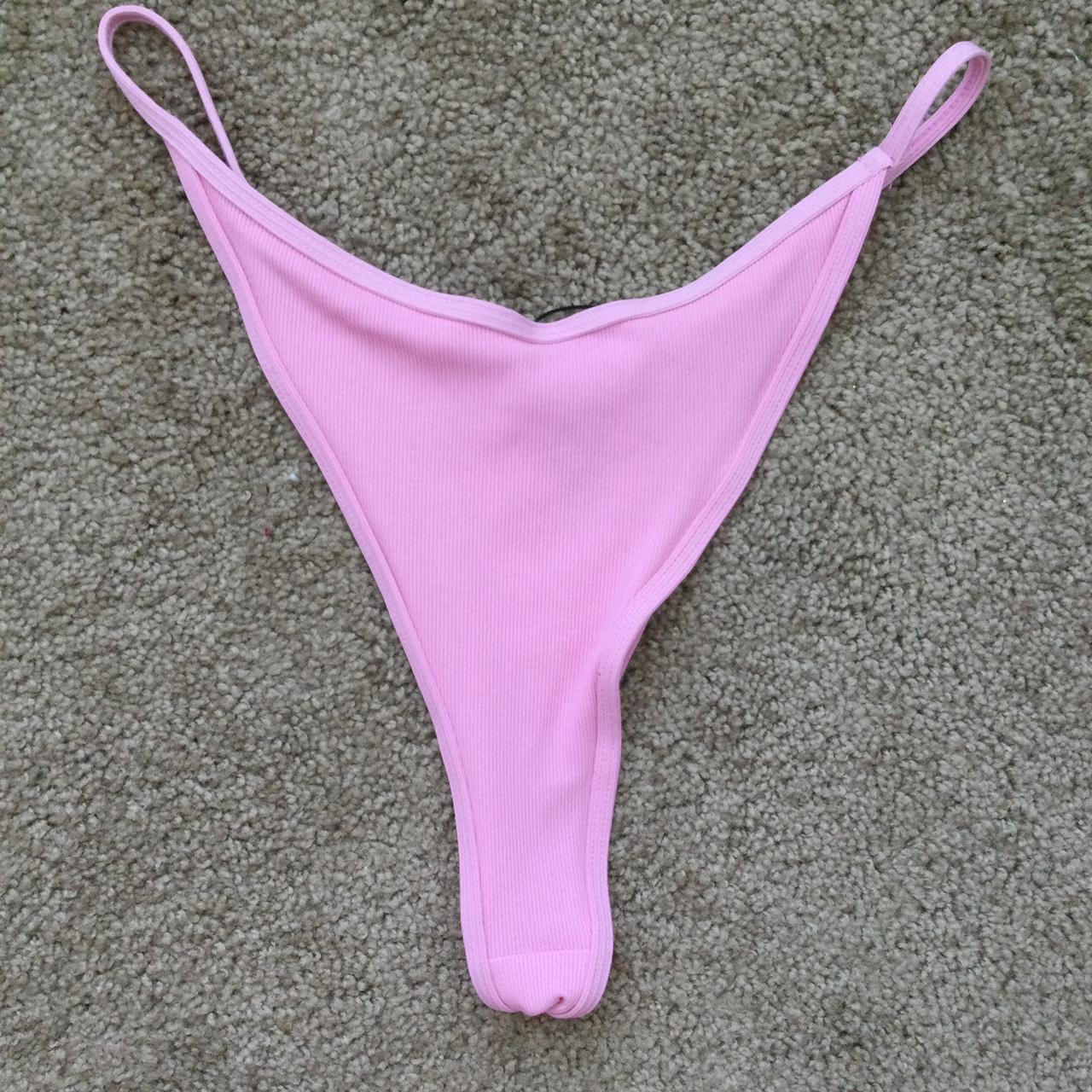 Frankies Bikinis Womens Pink Bikini And Tankini Bottoms Depop