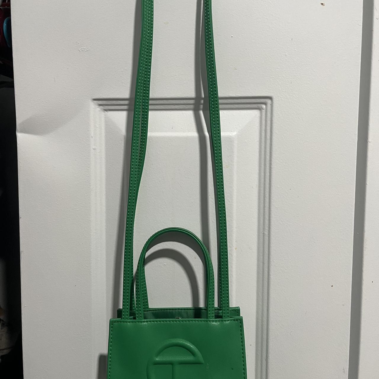 Telfar Women's Green Bag Depop