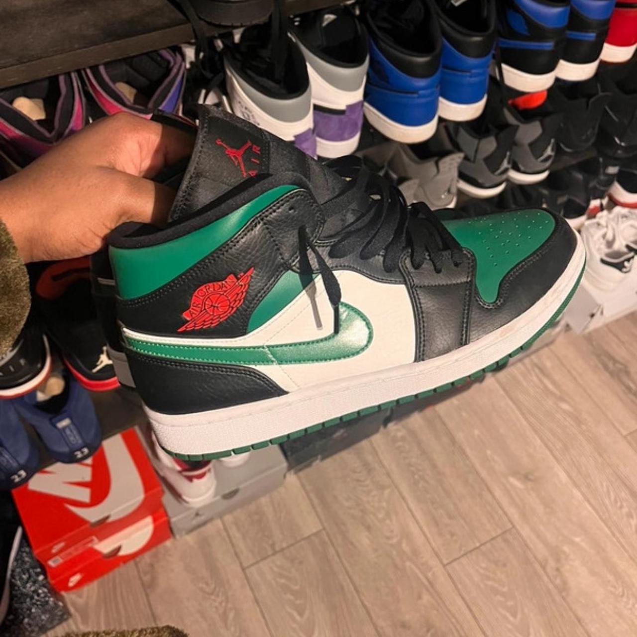 pine green toe jordan 1