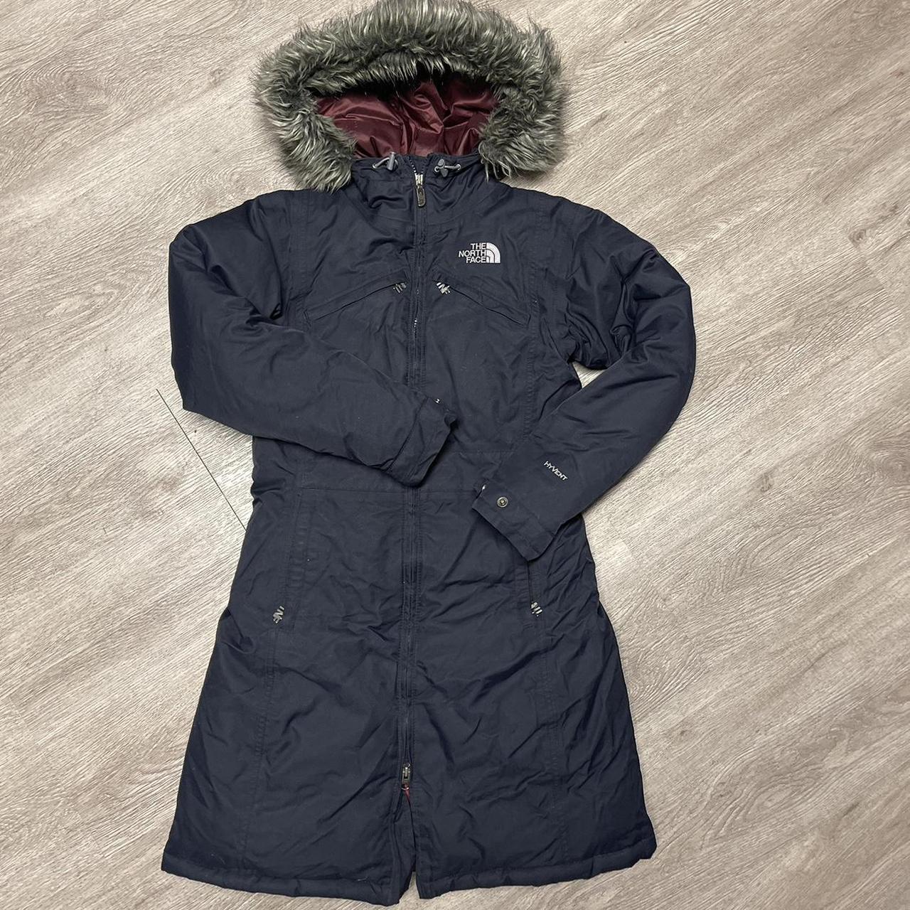 The North Face Hyvent Parka Women’s sz... - Depop