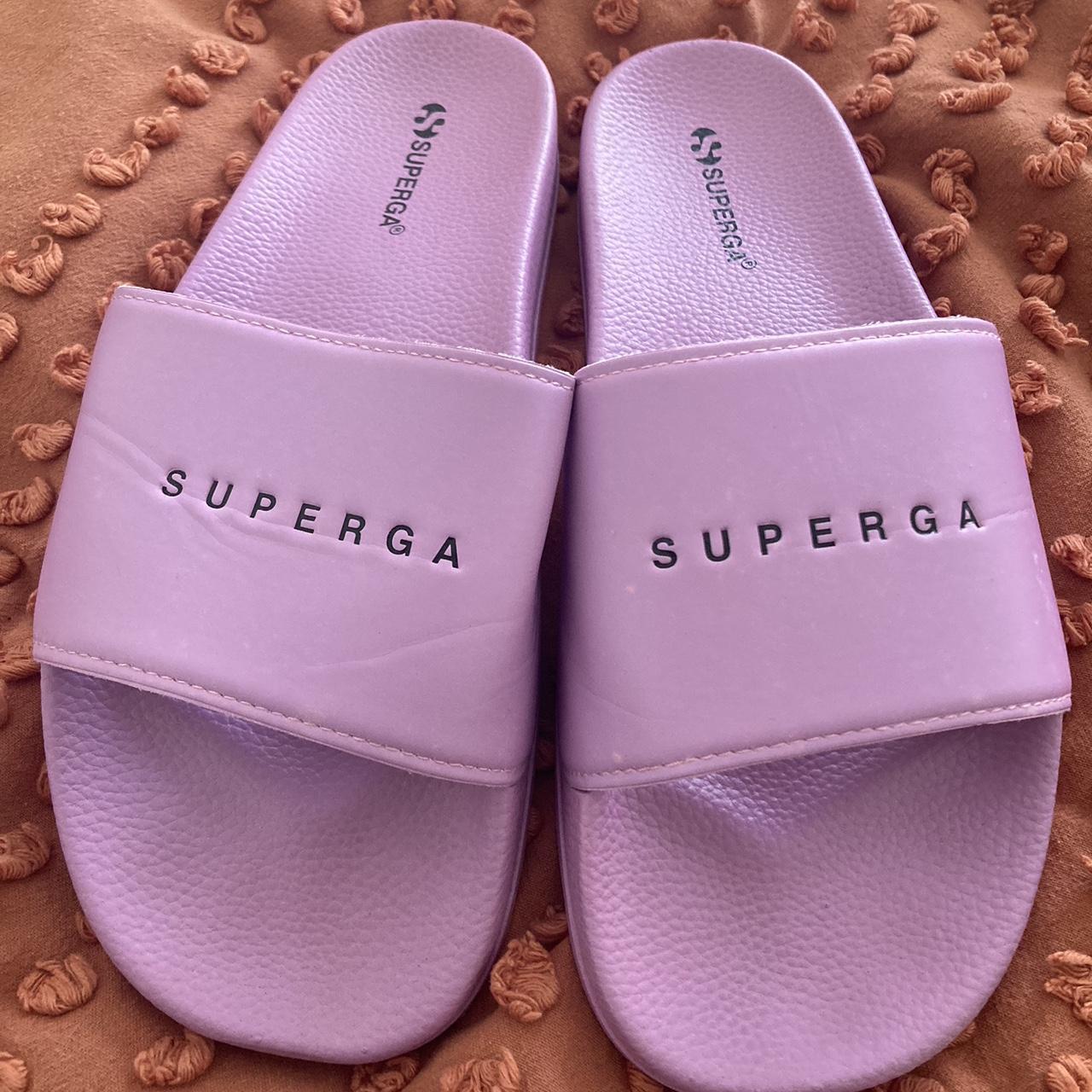 Superga slides pink online