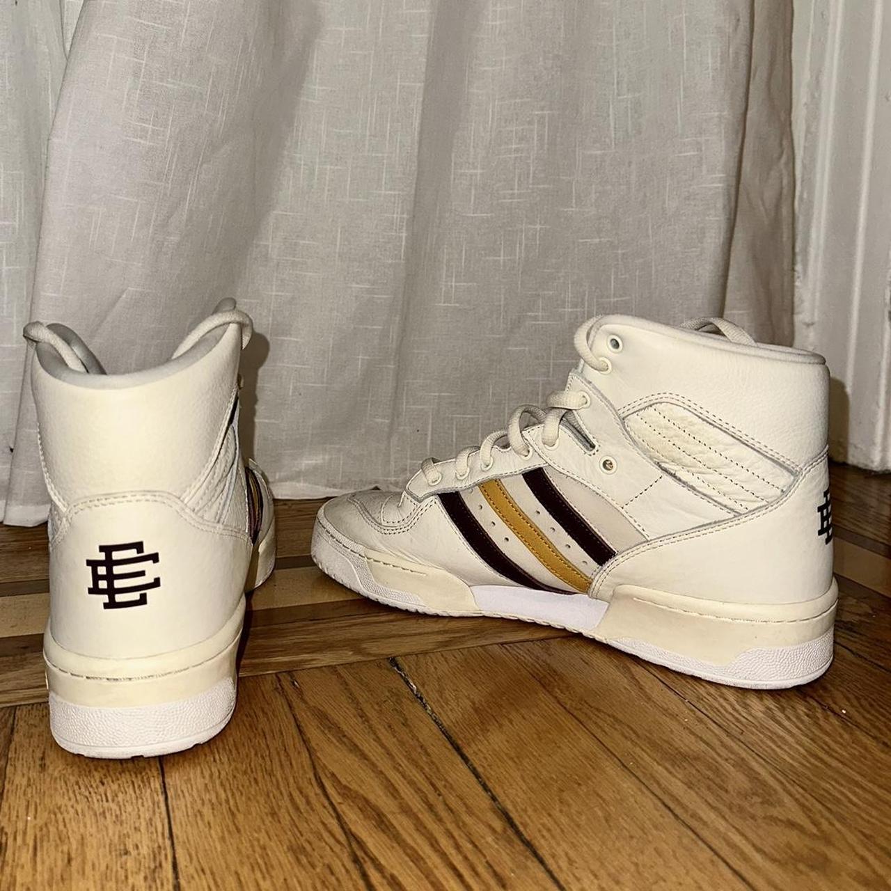 AUTHENTIC ERIC EMANUEL X ADIDAS RIVALRY HI SNEAKERS. Depop