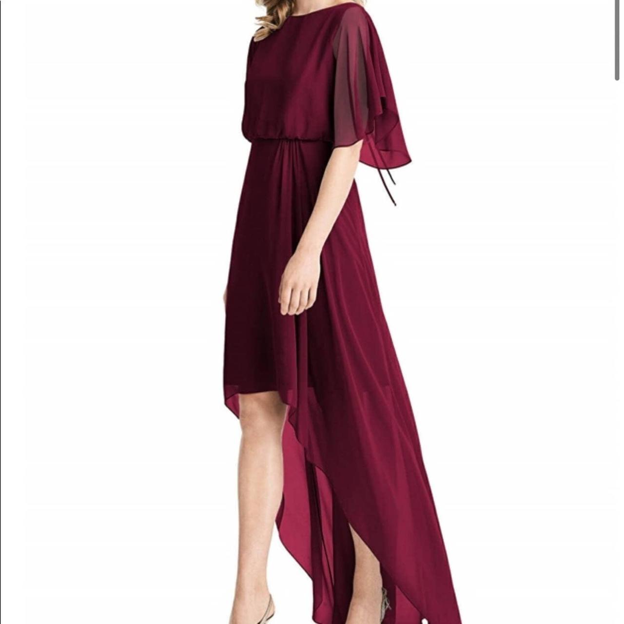 Formal100 Jenny Packham Bridesmaids Cabernet Gown... - Depop