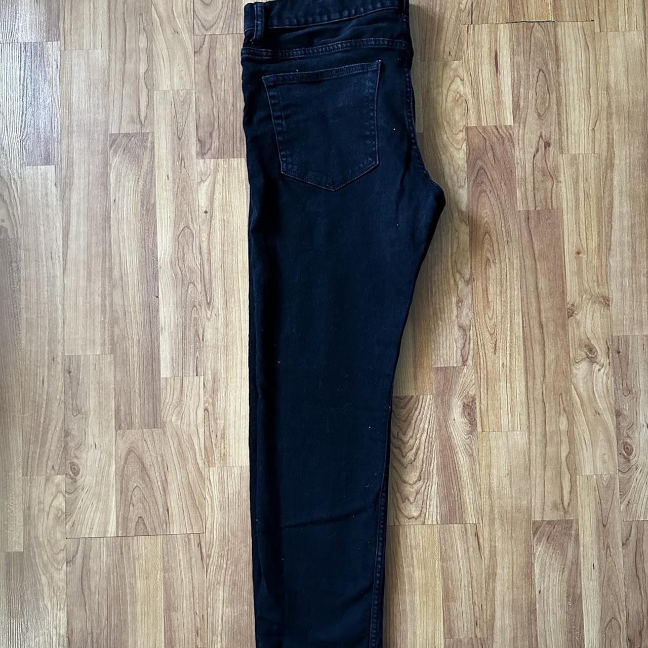 H&M Men's Black Jeans Depop