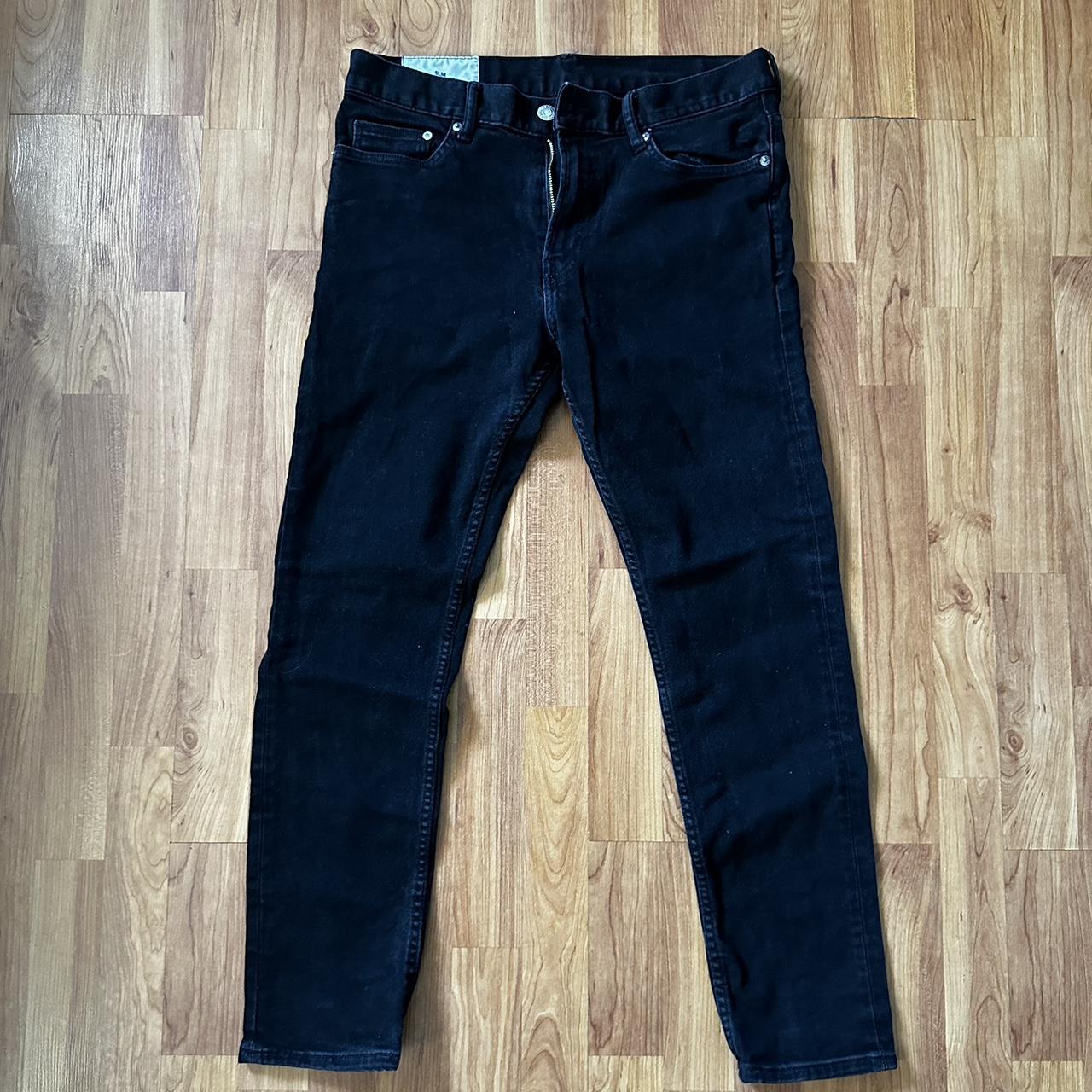 H&M Men's Black Jeans Depop