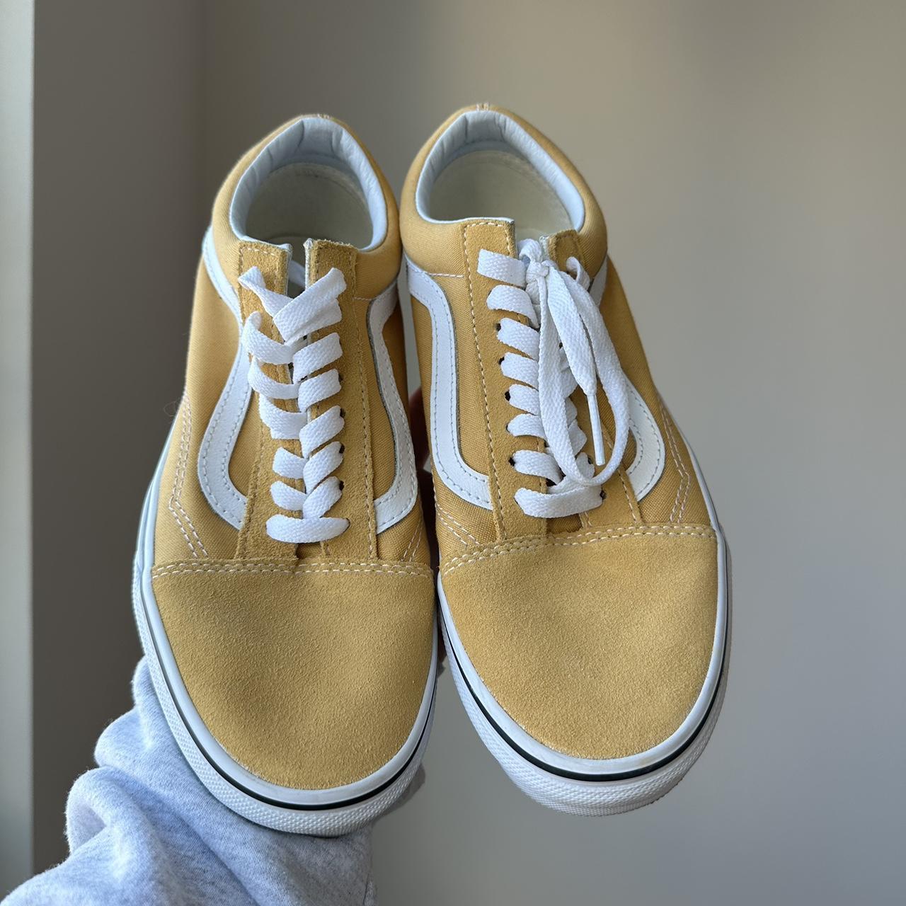 New yellow vans best sale