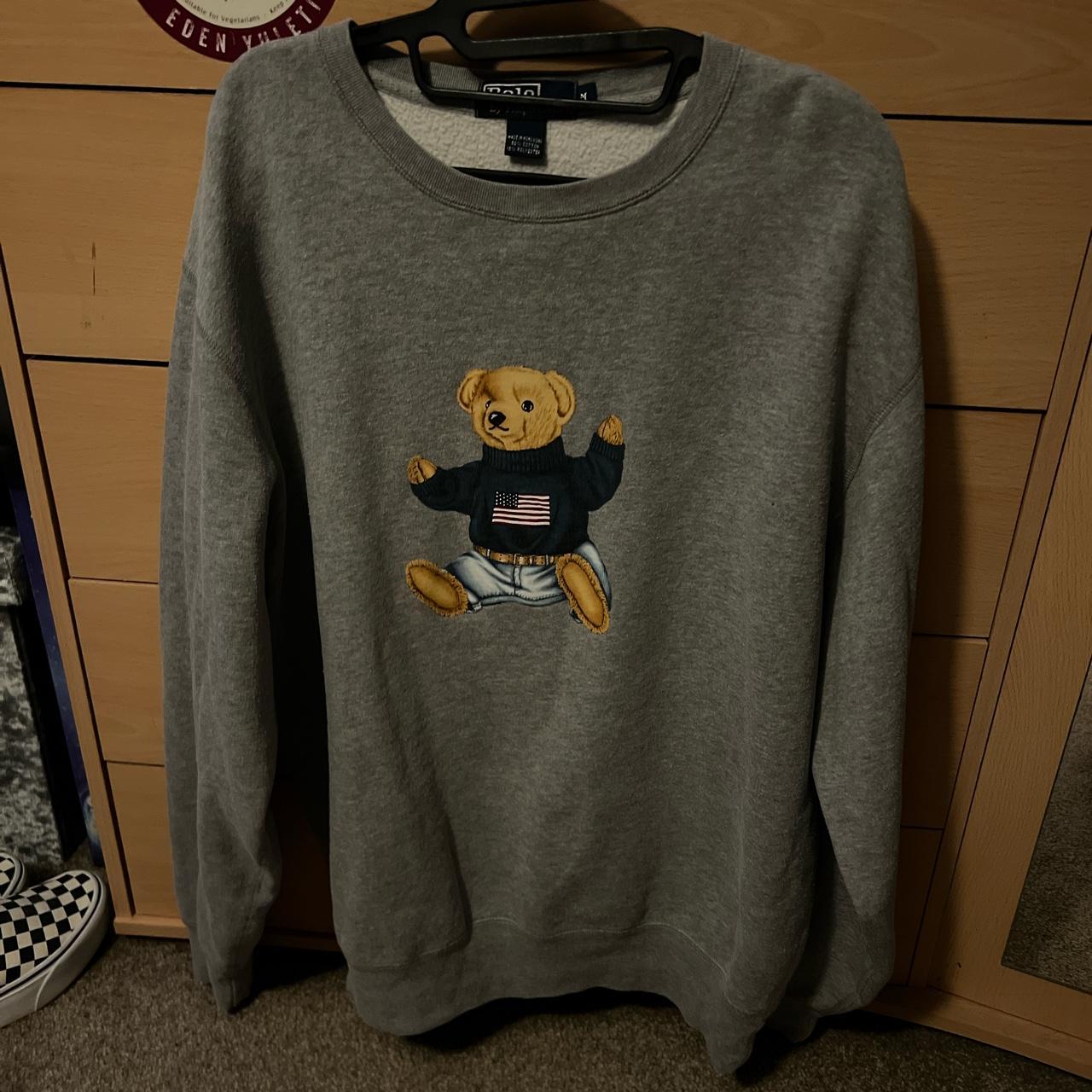 Ralph Lauren Bear Jumper Sad to get rid of but... - Depop