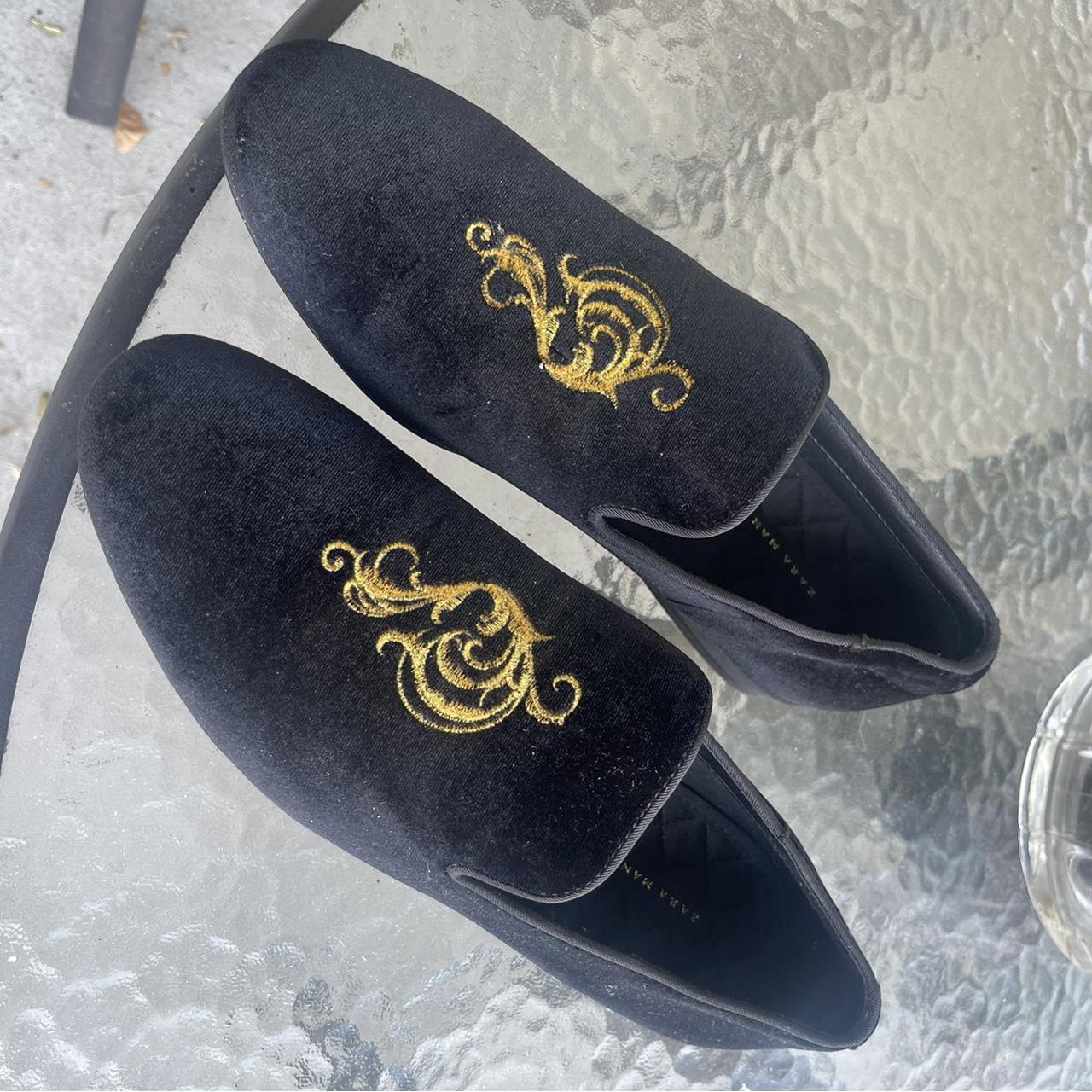 Zara dress shoes Like new loafers / slips ons used... Depop