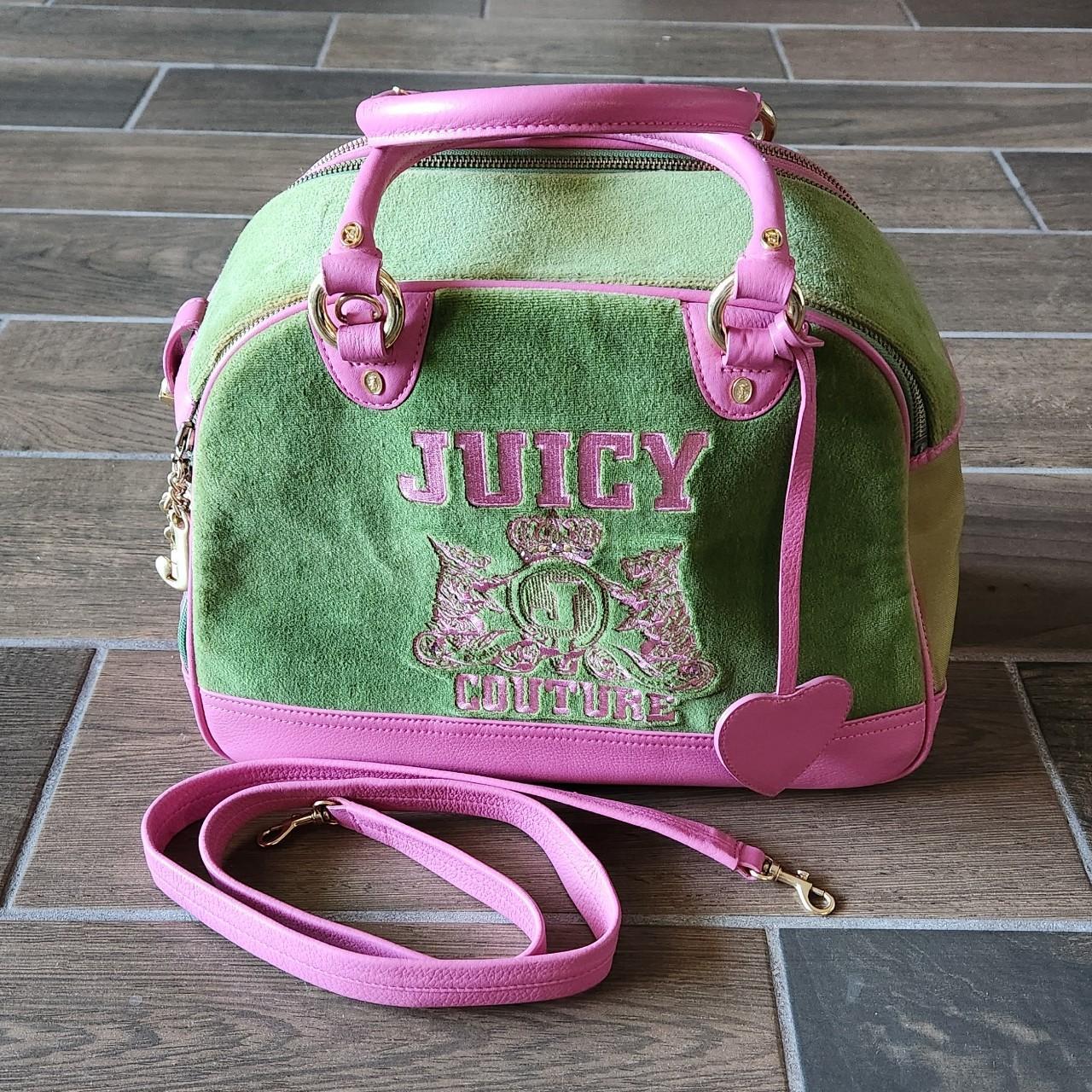 Y2K Vintage Juciy Couture dog carrier with a... Depop