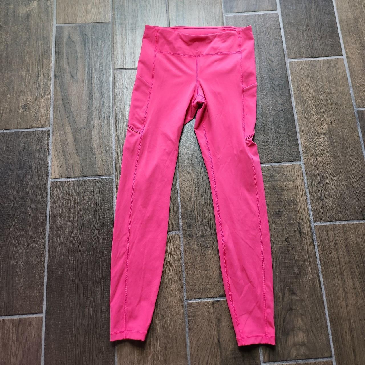 Lululemon Speed up tight leggings Fuchsia Pink... - Depop