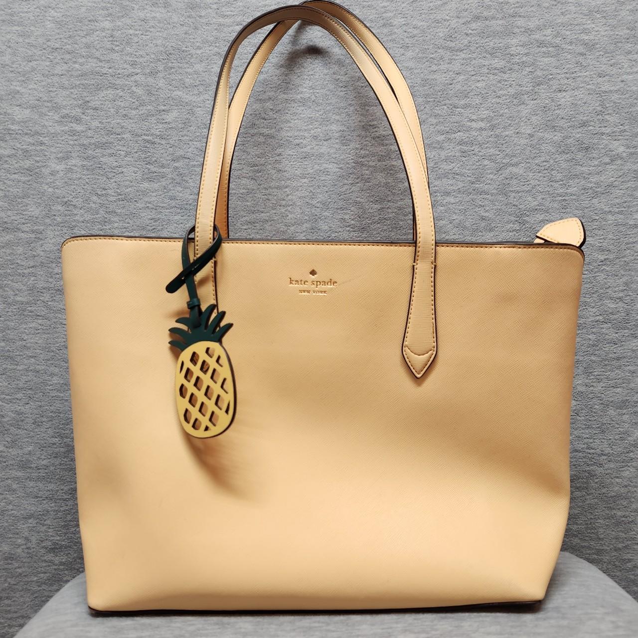 Kate Spade purchases New York Pineapple tote and pouch