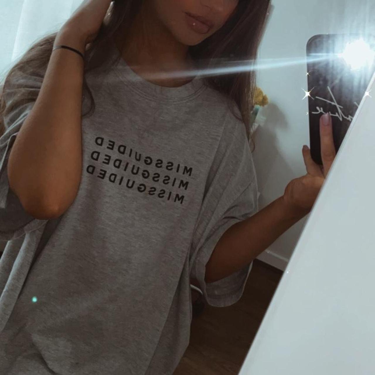 MissGuided- Oversized tee - Depop