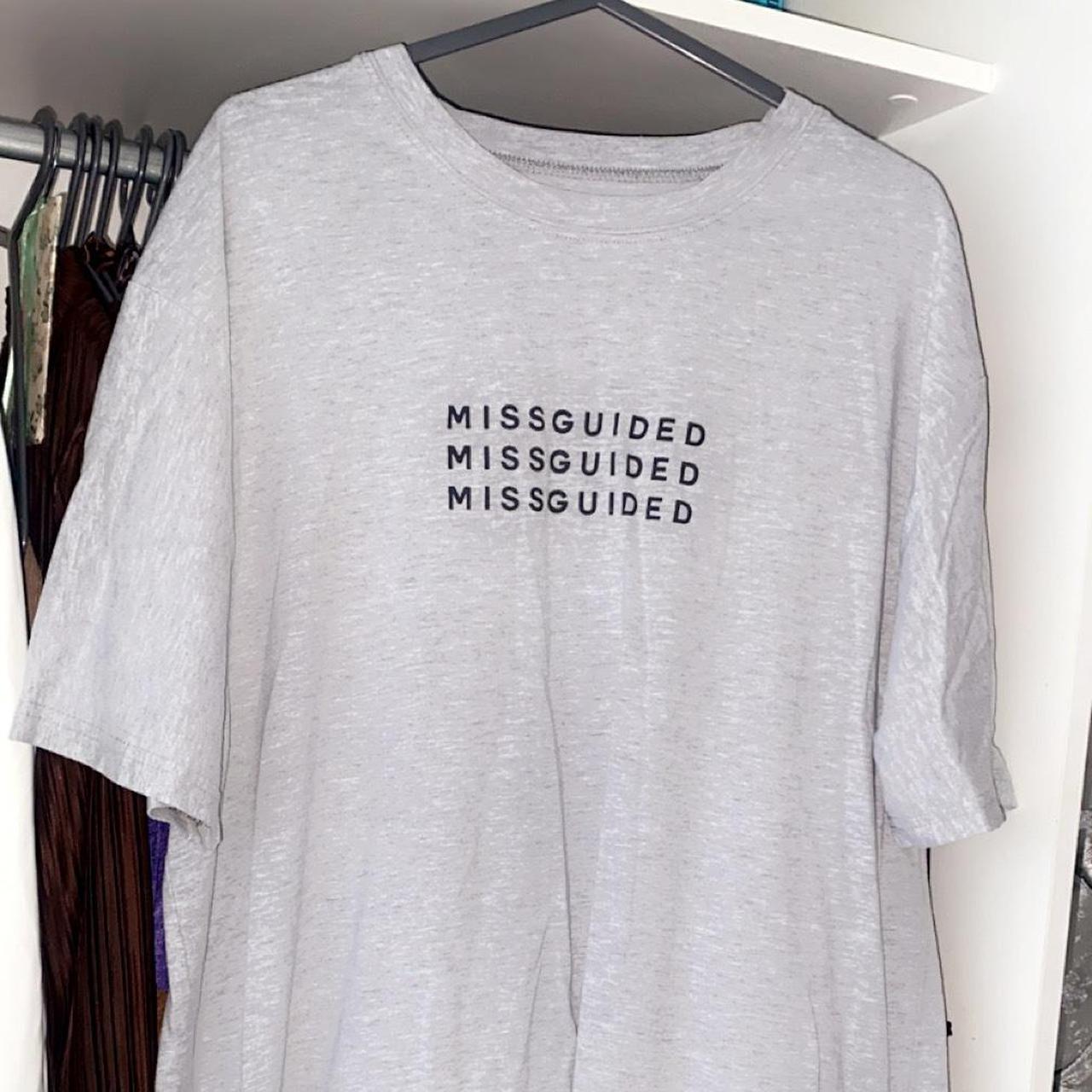 MissGuided- Oversized tee - Depop