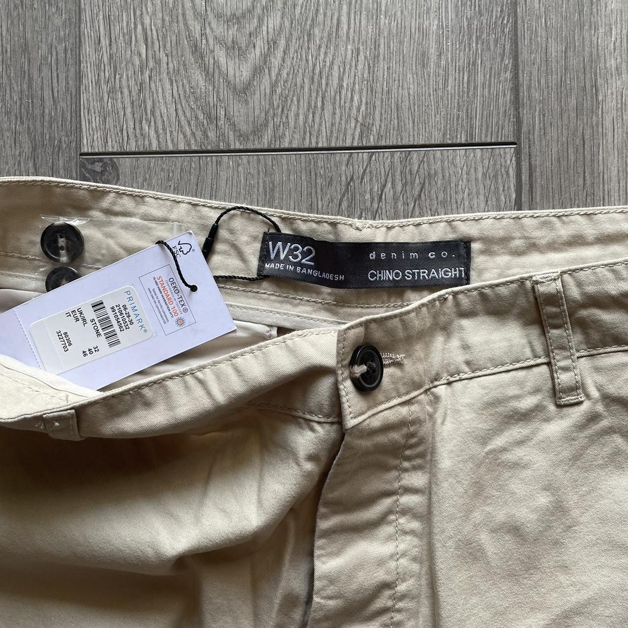 Men’s Primark Chino Shorts in Stone Size... - Depop