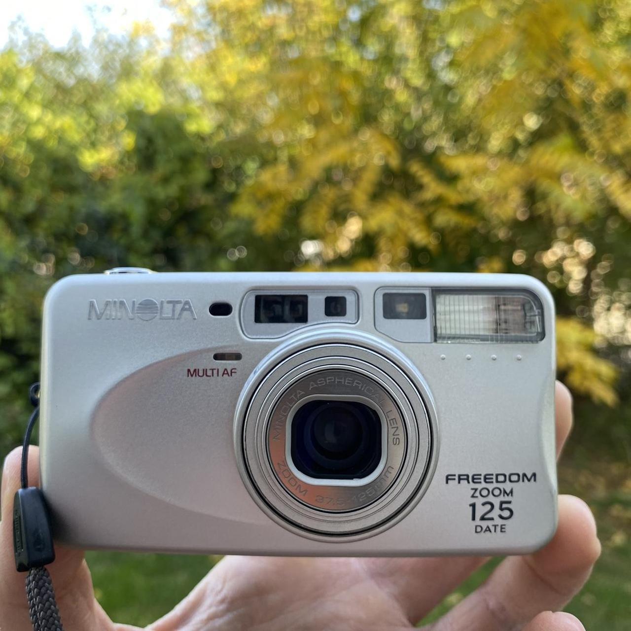 Minolta Freedom zoom 125 35mm point and shoot film... Depop