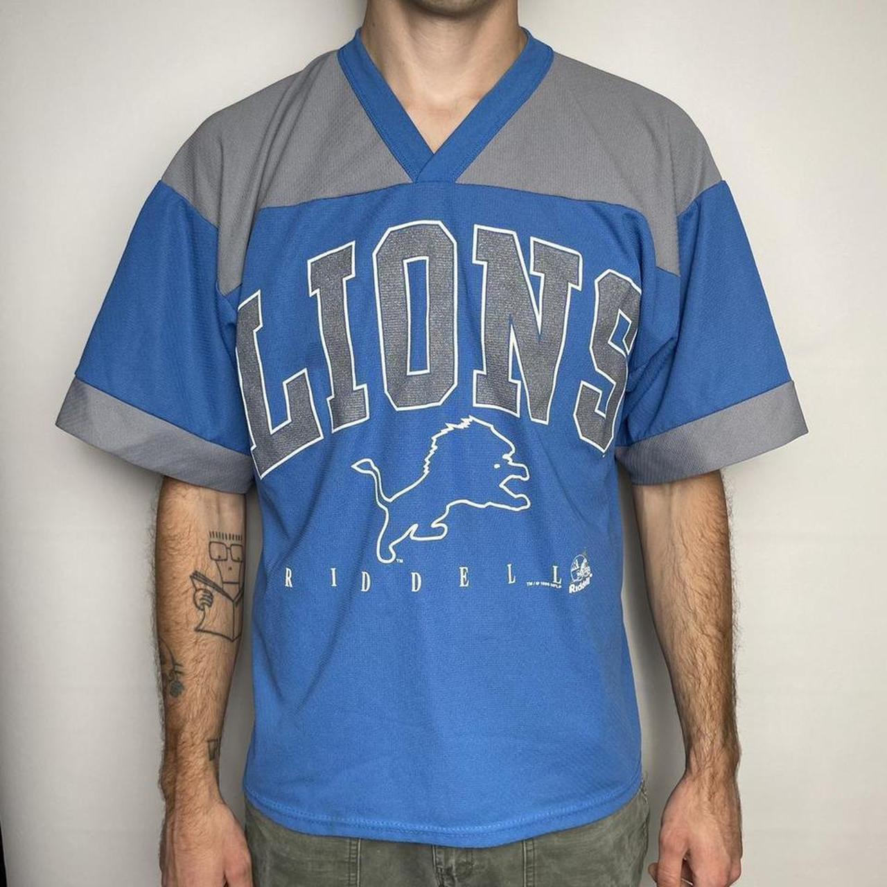 Vintage NFL Apparel Official Detroit Lions Tee. - Depop