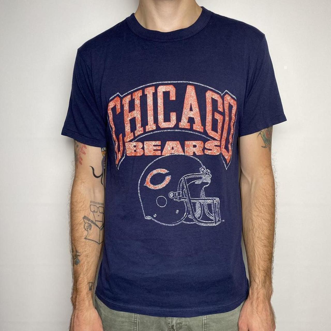 Vintage 1985 NFL Chicago Bears T-shirt Size: Medium - Depop