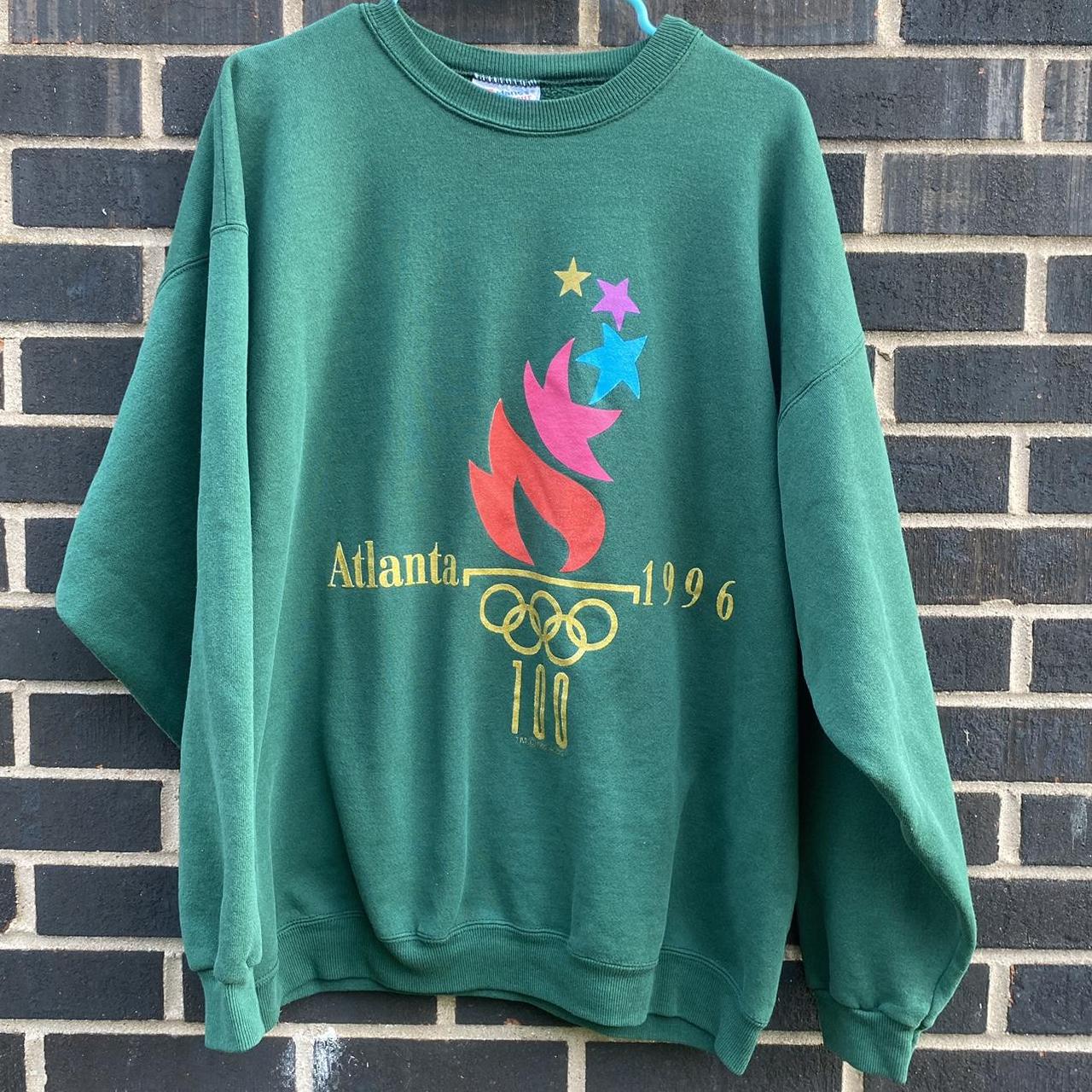 Vintage ATLANTA BRAVES Crew Neck sweatshirt - Depop