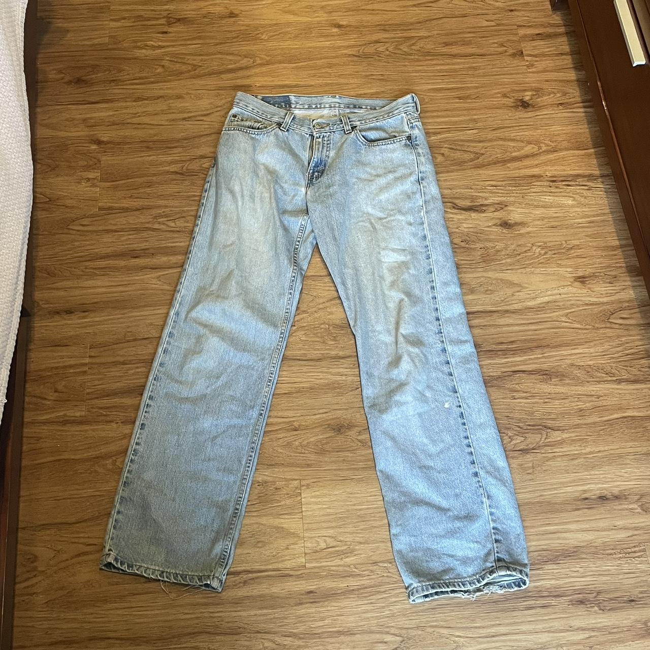 Truly such a cool pair of vintage Levi’s!! 522’s.... - Depop