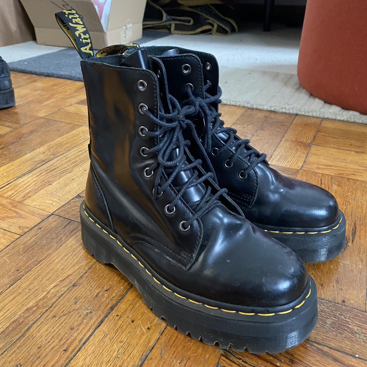 doc marten’s Jadon platform boots. only worn for a... - Depop