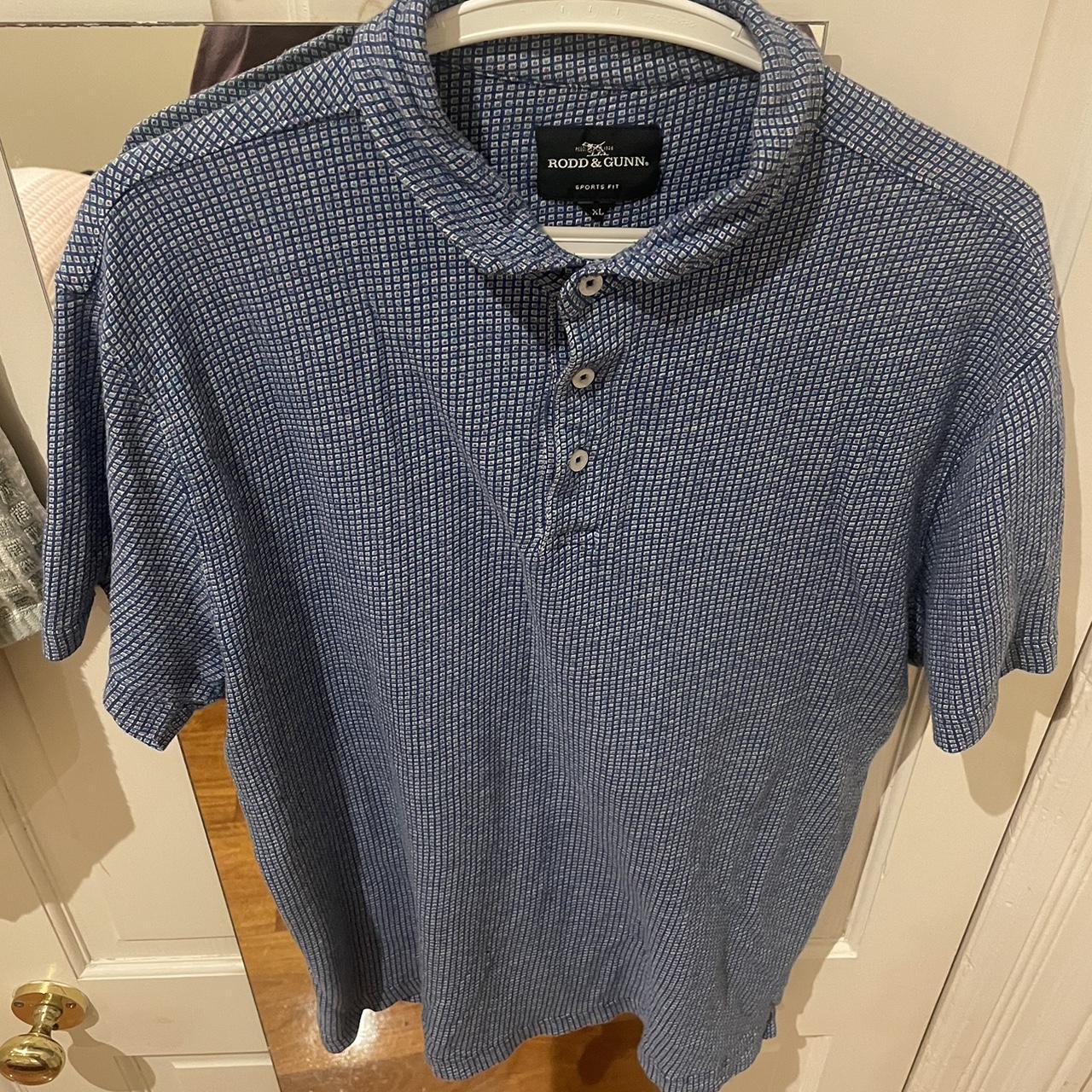 Rodd & Gunn cotton polo neck. Size XL, fits more... - Depop