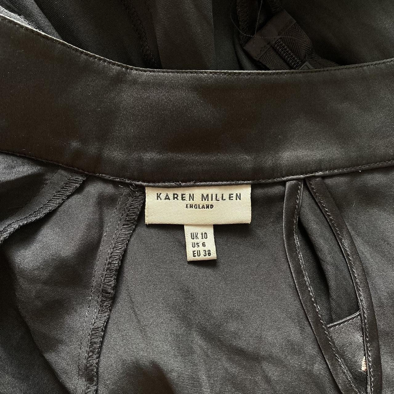 日本未入荷★Karen Millen ハイネックファージャケット リボンFファーJK|ems excite | RETRO GIRL ONLINE STORE レトロ