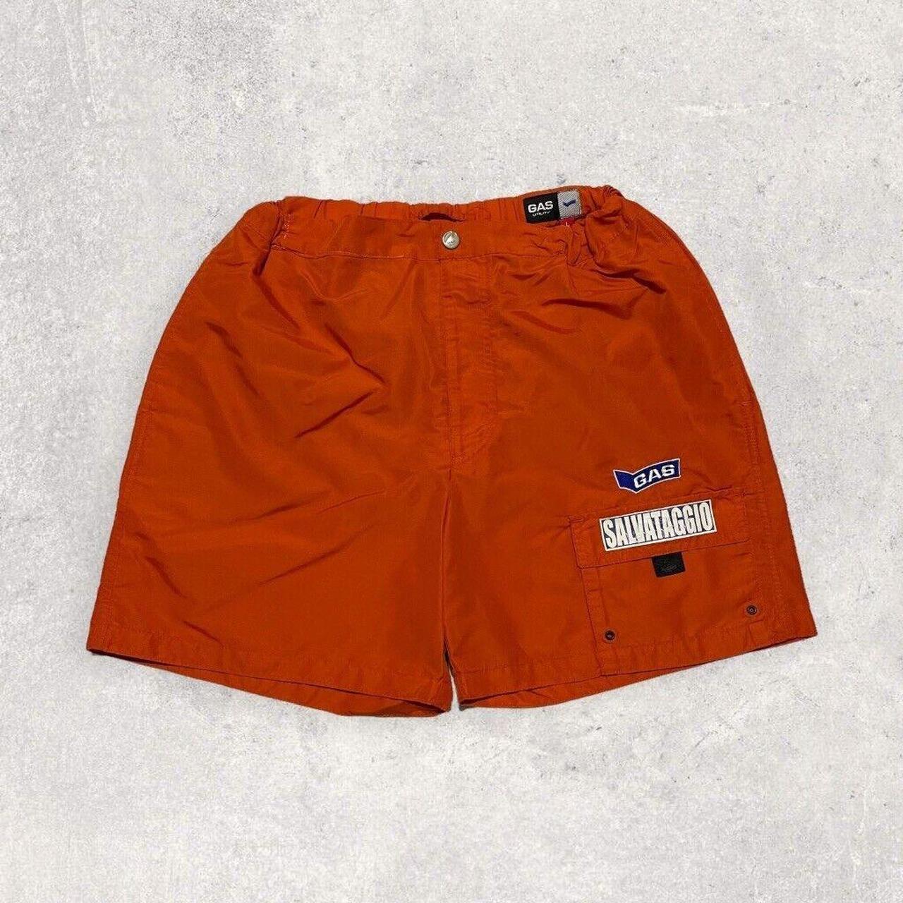 Men's Orange Swim-briefs-shorts | Depop