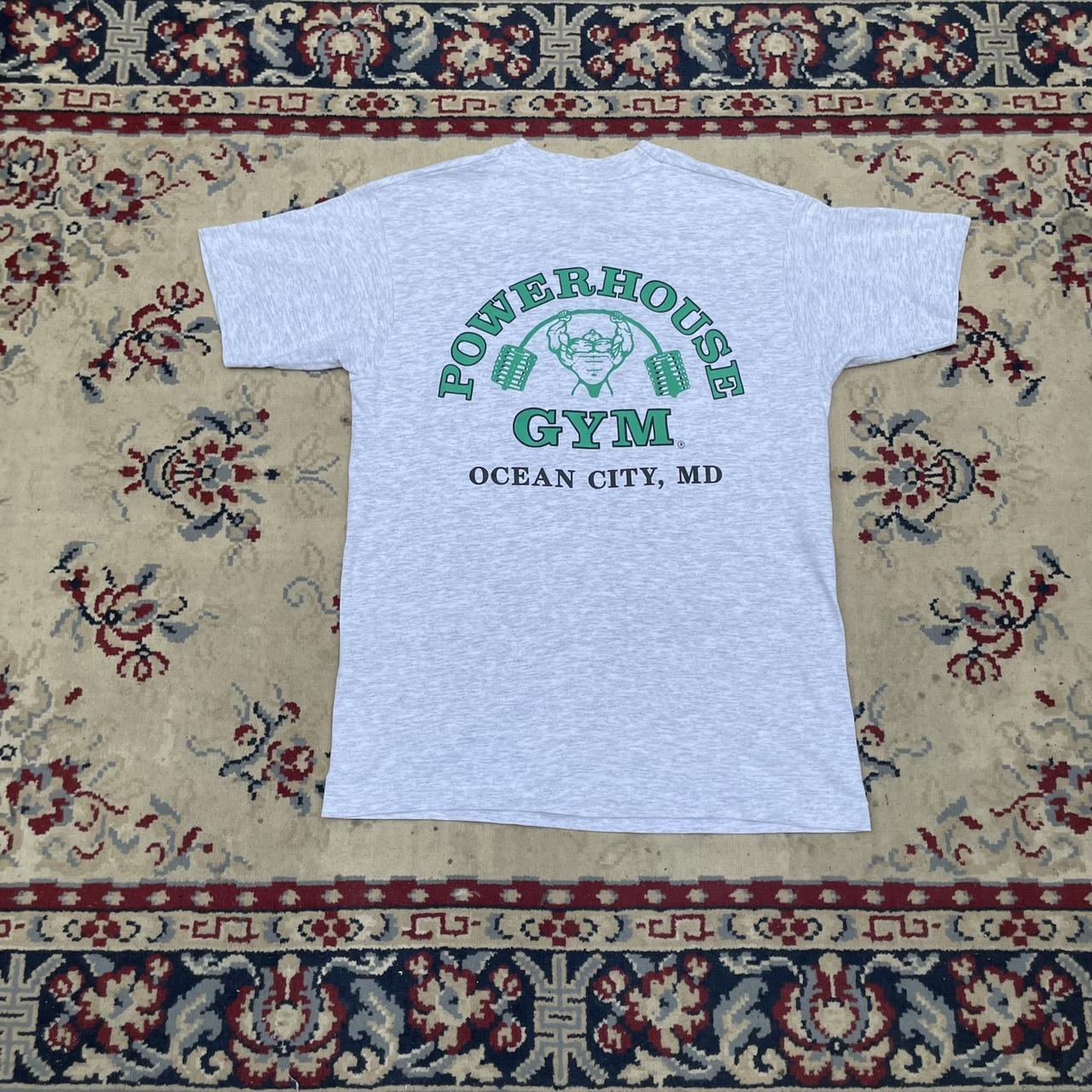 Vintage Powerhouse Gym Ocean City MD 90s... - Depop