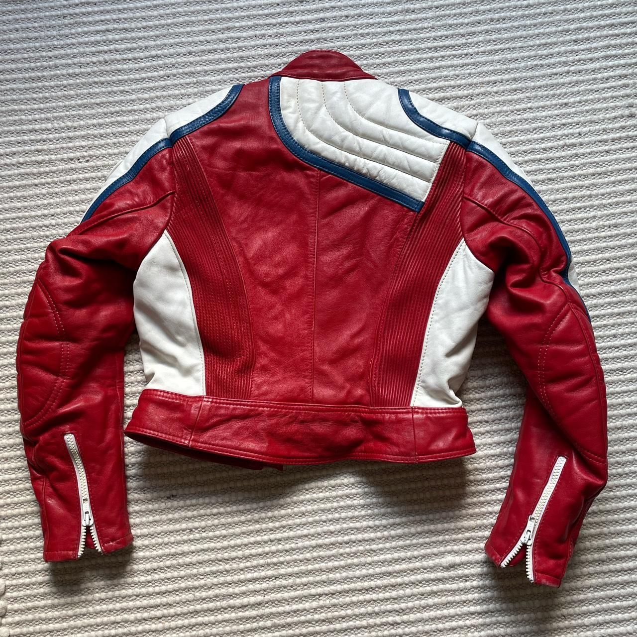 Vintage race car jacket. Says size 42 but for... Depop
