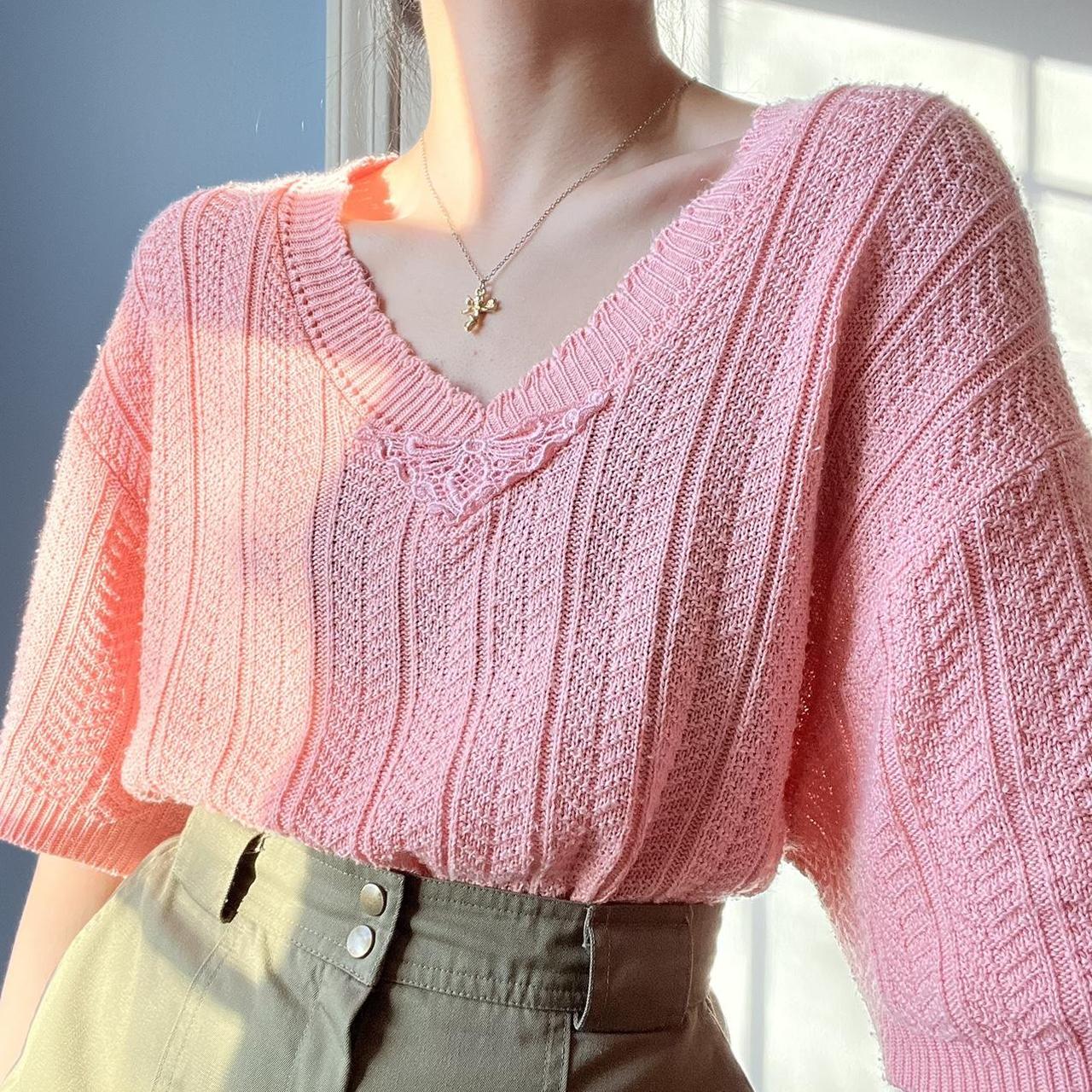 Blair Women S Pink Jumper Depop