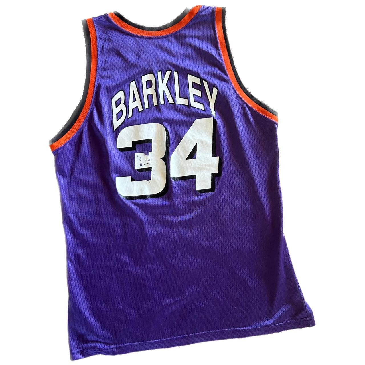 Vintage Phoenix Suns Charles Barkley Jersey Size - Depop