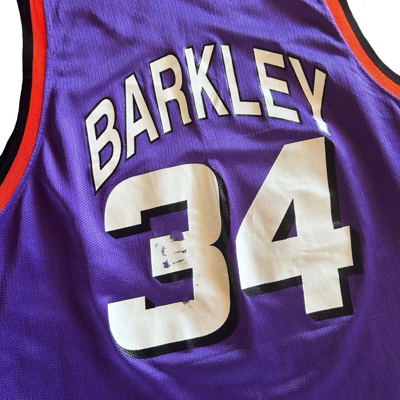 Vintage Phoenix Suns Charles Barkley Jersey Size - Depop